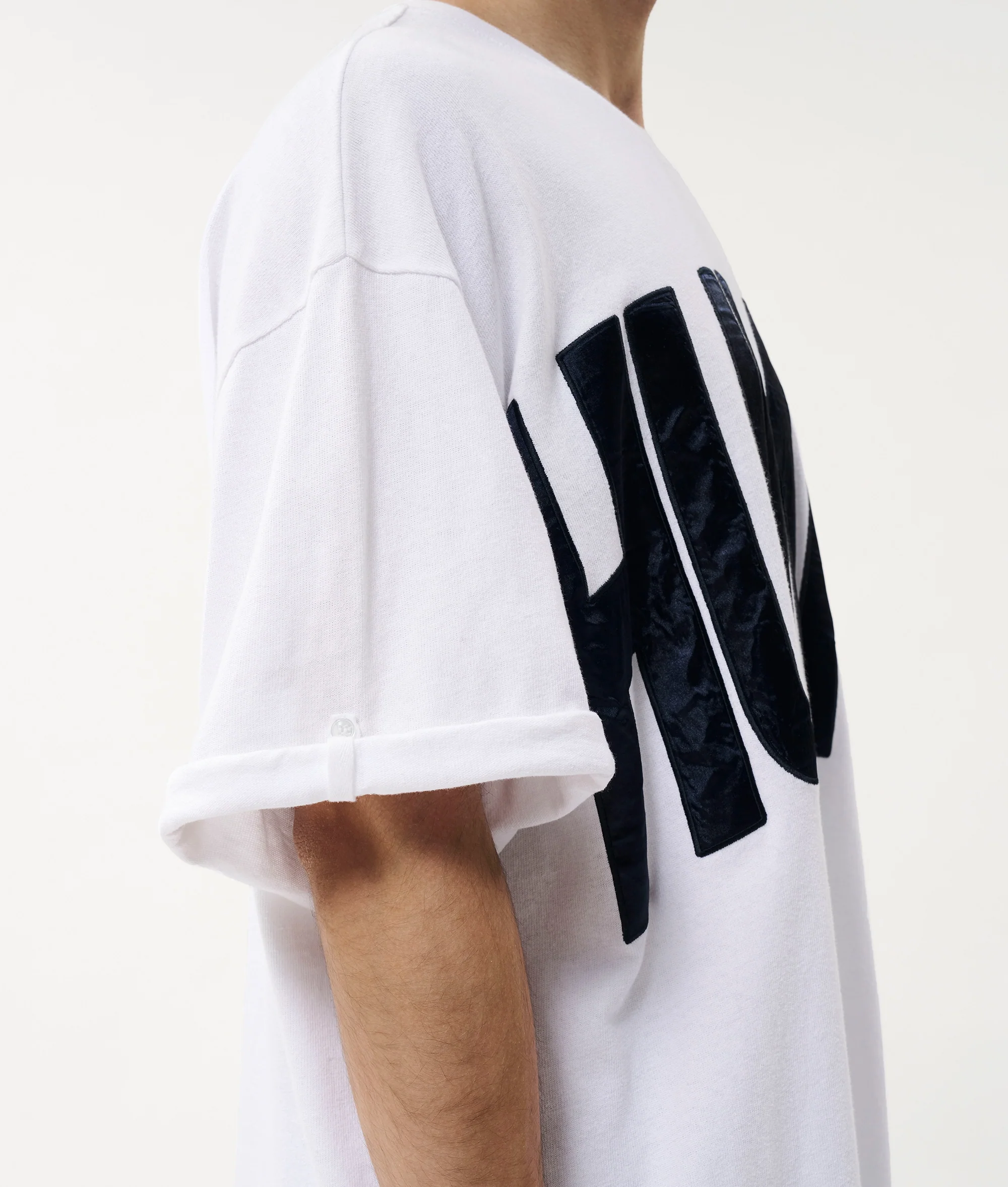 Human heavy jersey tee | white - Image 4