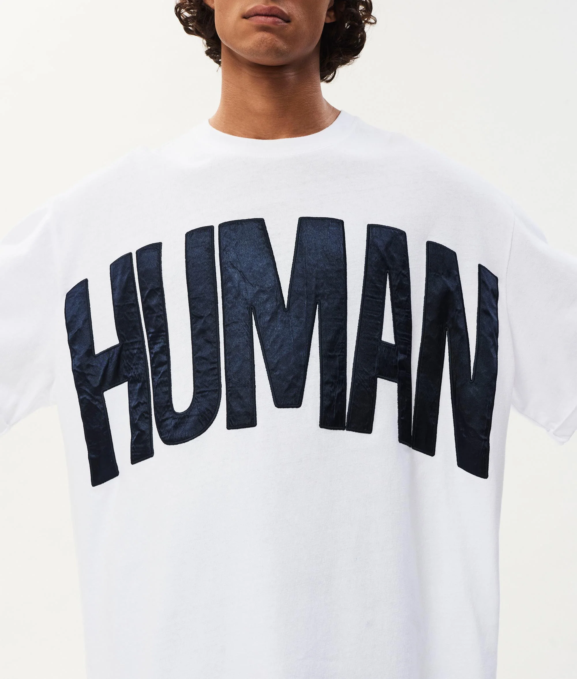 Human heavy jersey tee | white - Image 5