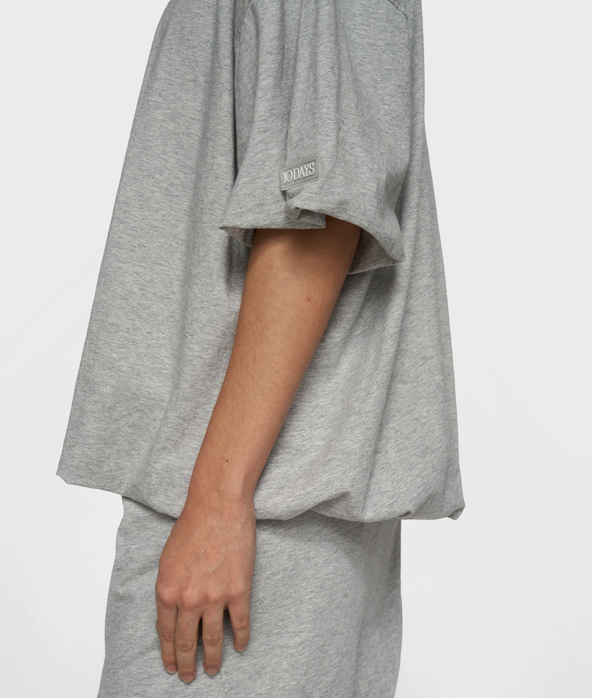 balloon tee | light grey melee - Image 2