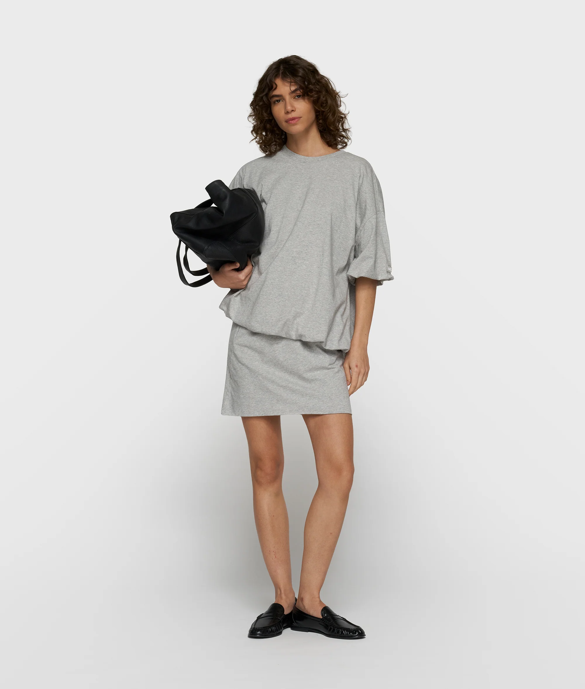 balloon tee | light grey melee - Image 3