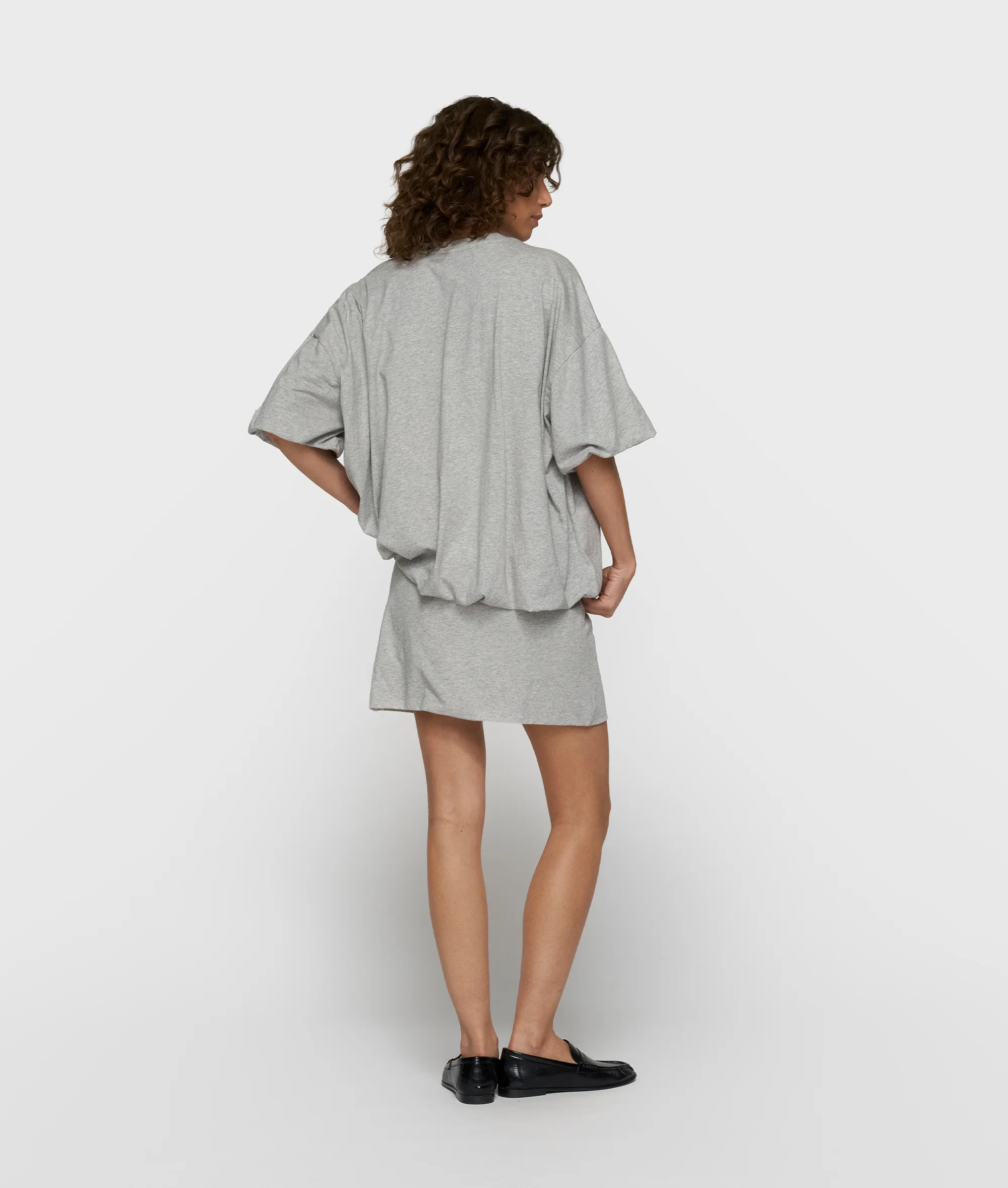 balloon tee | light grey melee - Image 4