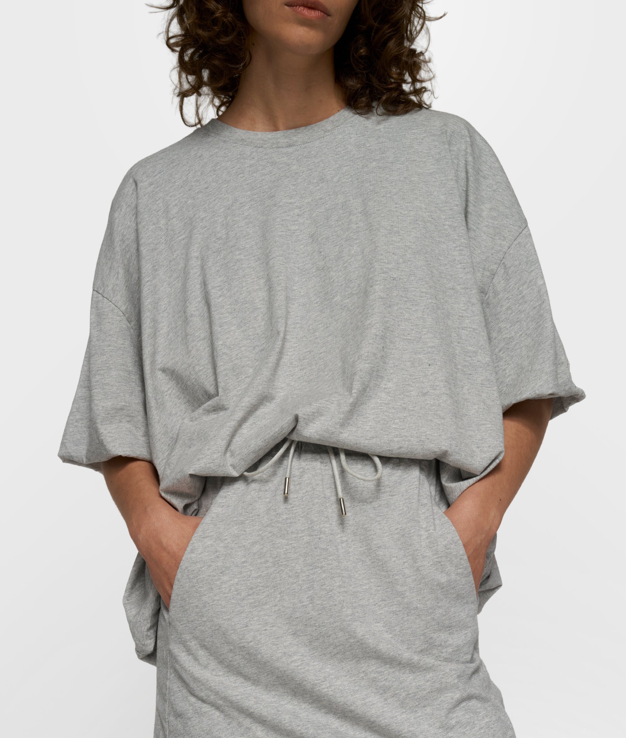 balloon tee | light grey melee - Image 5