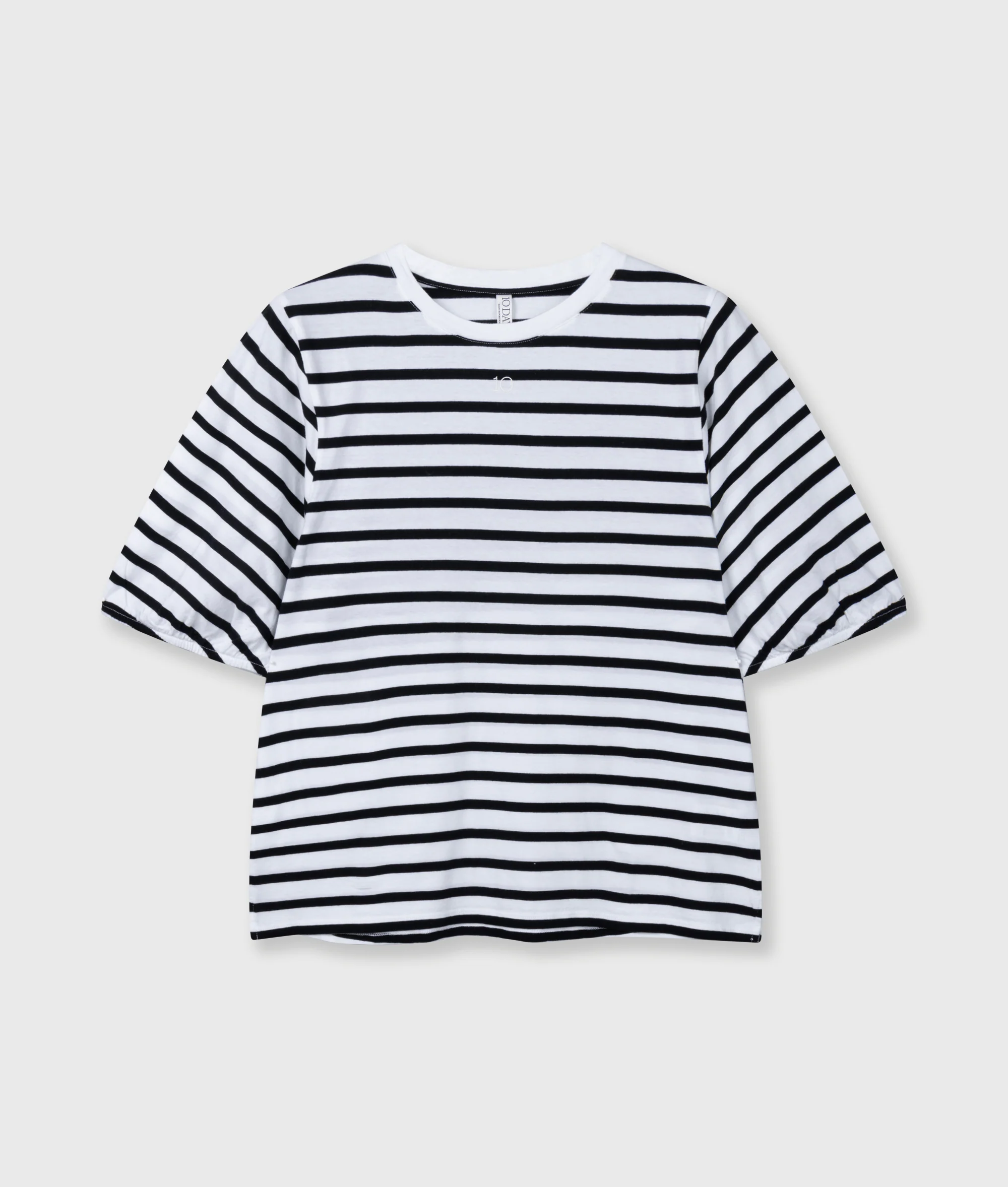 balloon tee stripes | white/black - Image 6