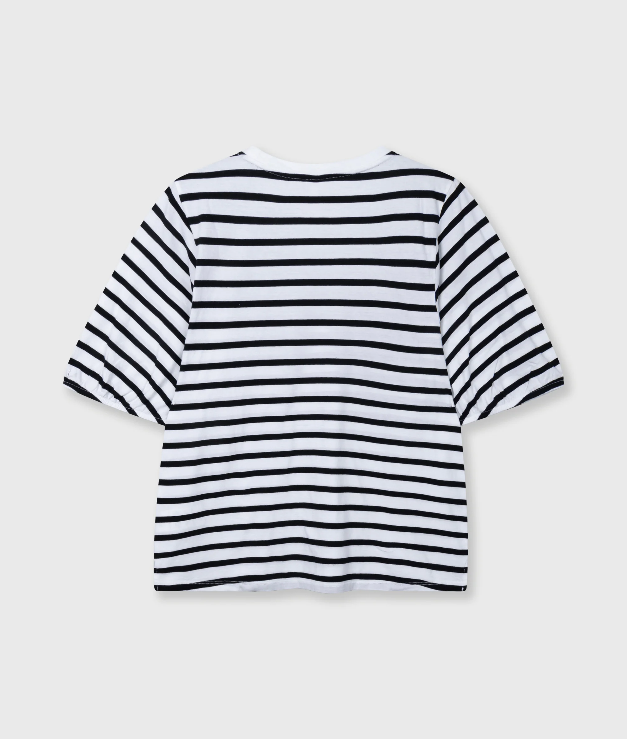 balloon tee stripes | white/black - Image 7