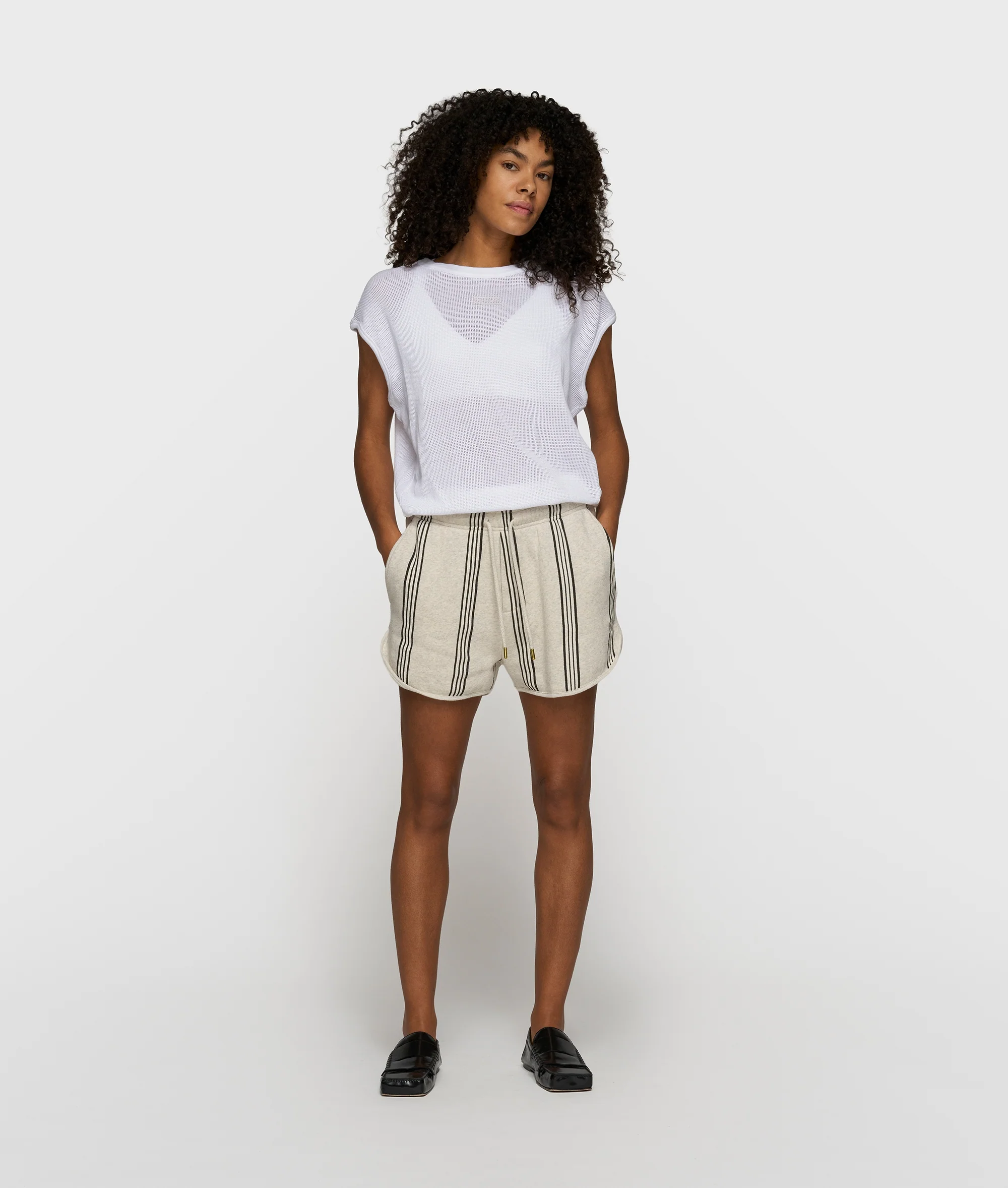 balloon top mesh | white - Image 2
