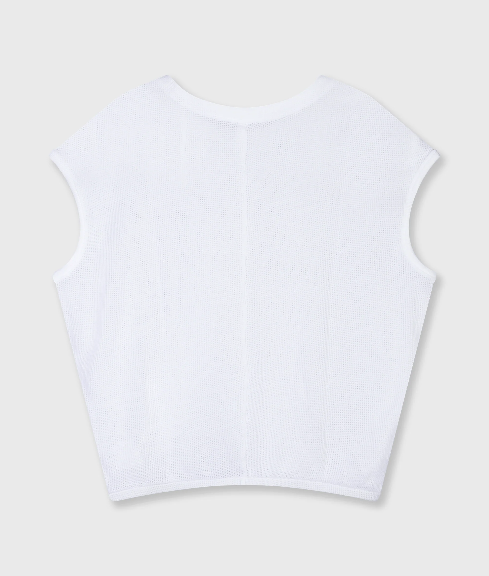 balloon top mesh | white - Image 6
