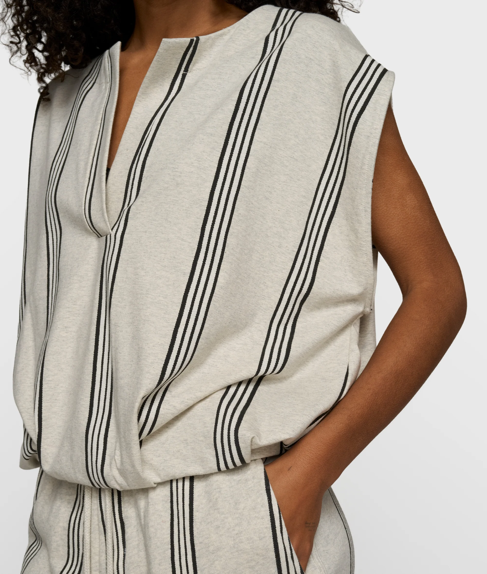 balloon top stripes | soft white melee - Image 2