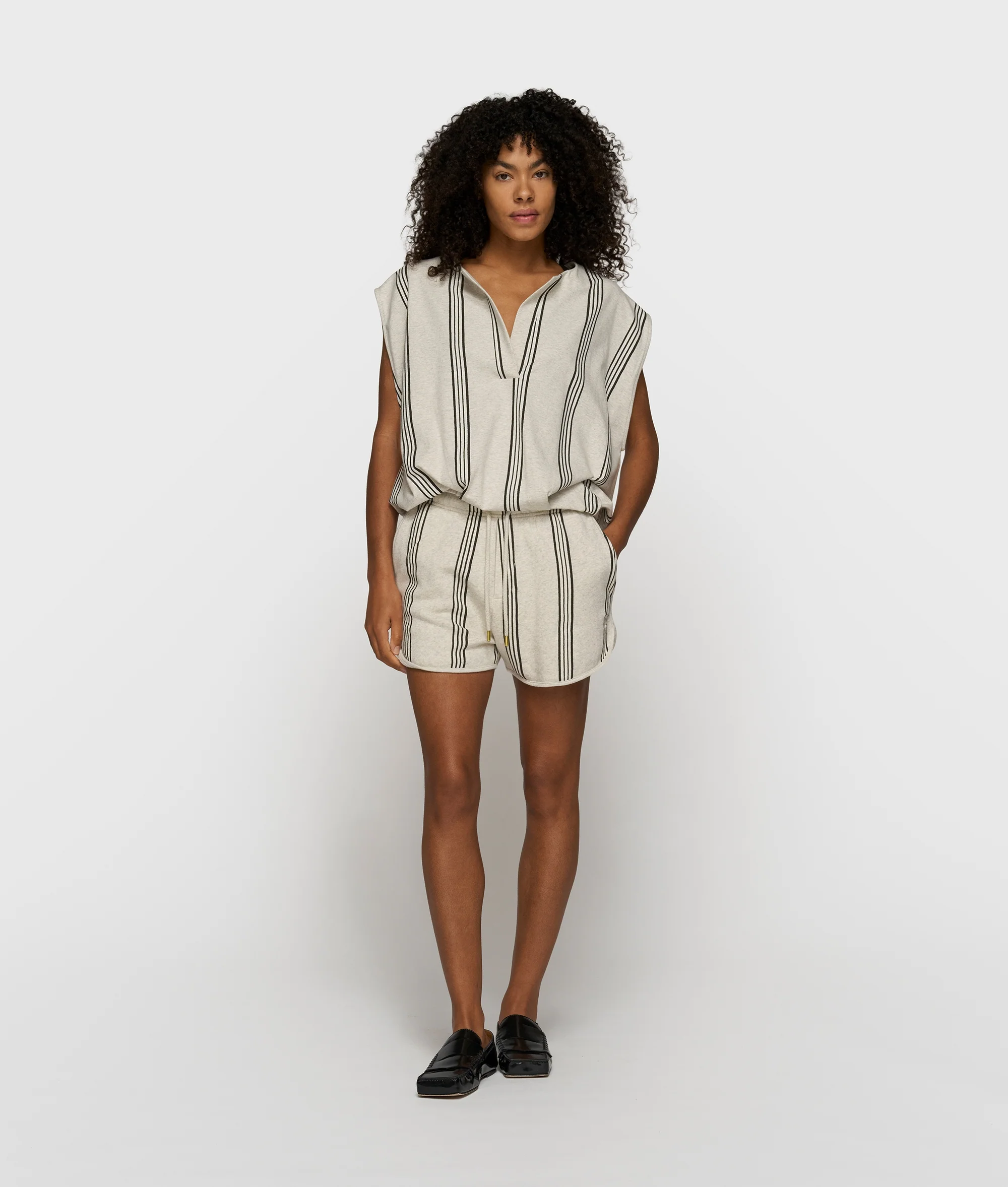 balloon top stripes | soft white melee - Image 3