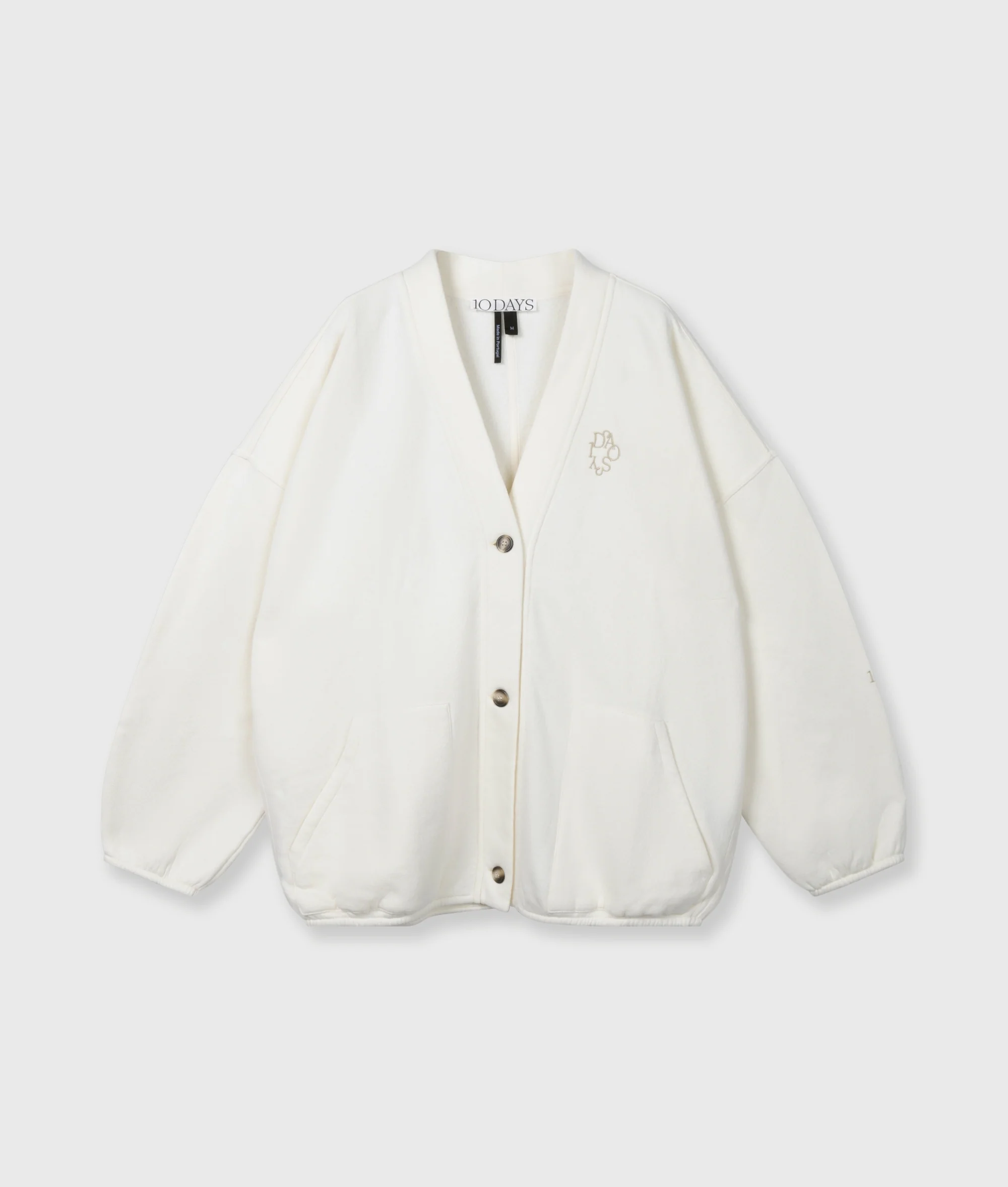 baseball cardigan | pearl - Image 6