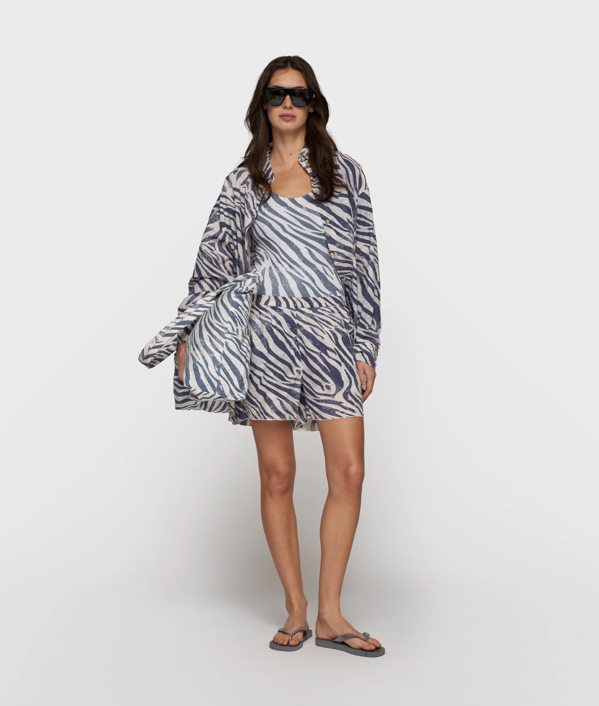 bathing suit zebra | light vanilla - Image 3