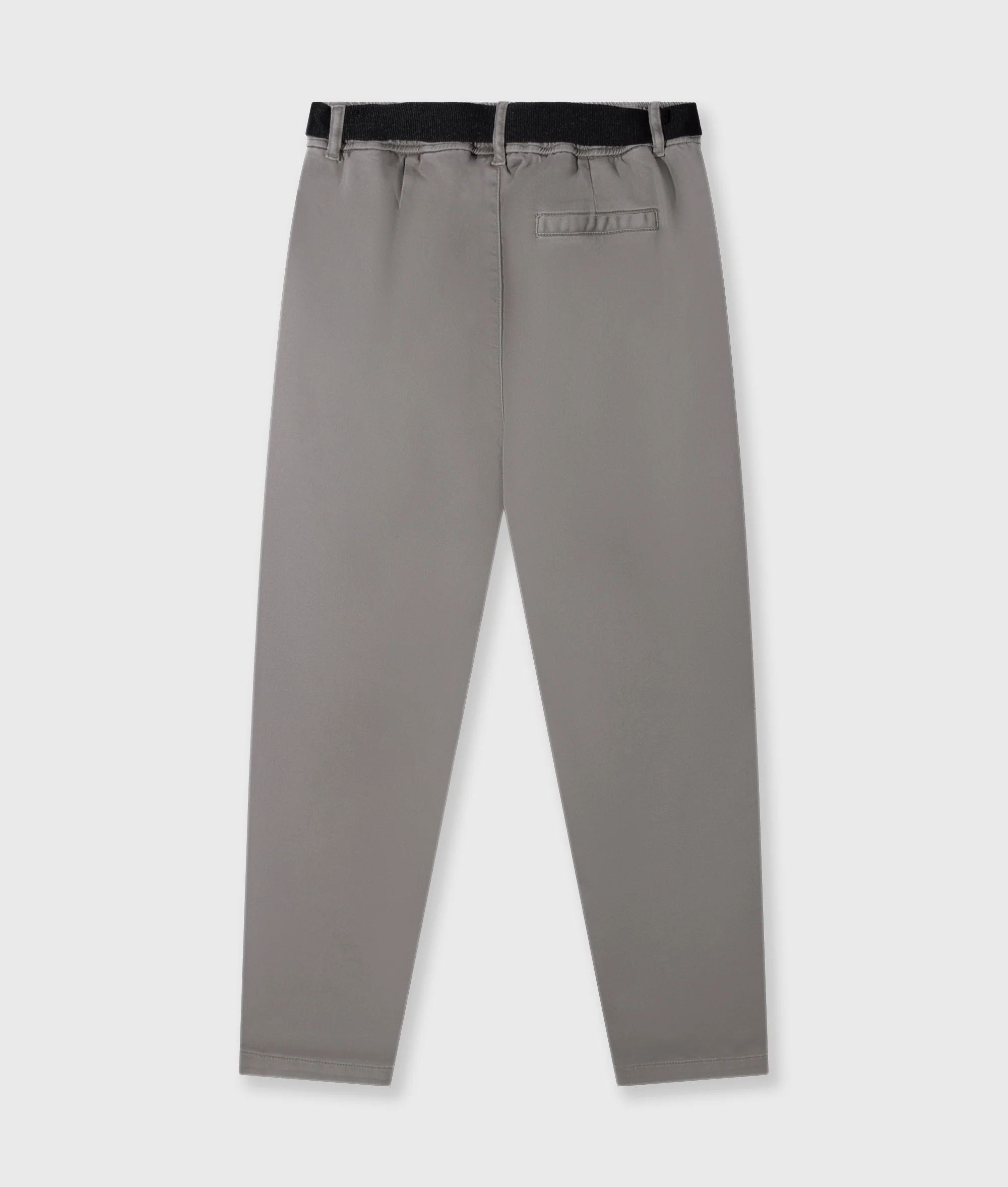 belted pants jog twill | light graphite - Image 7