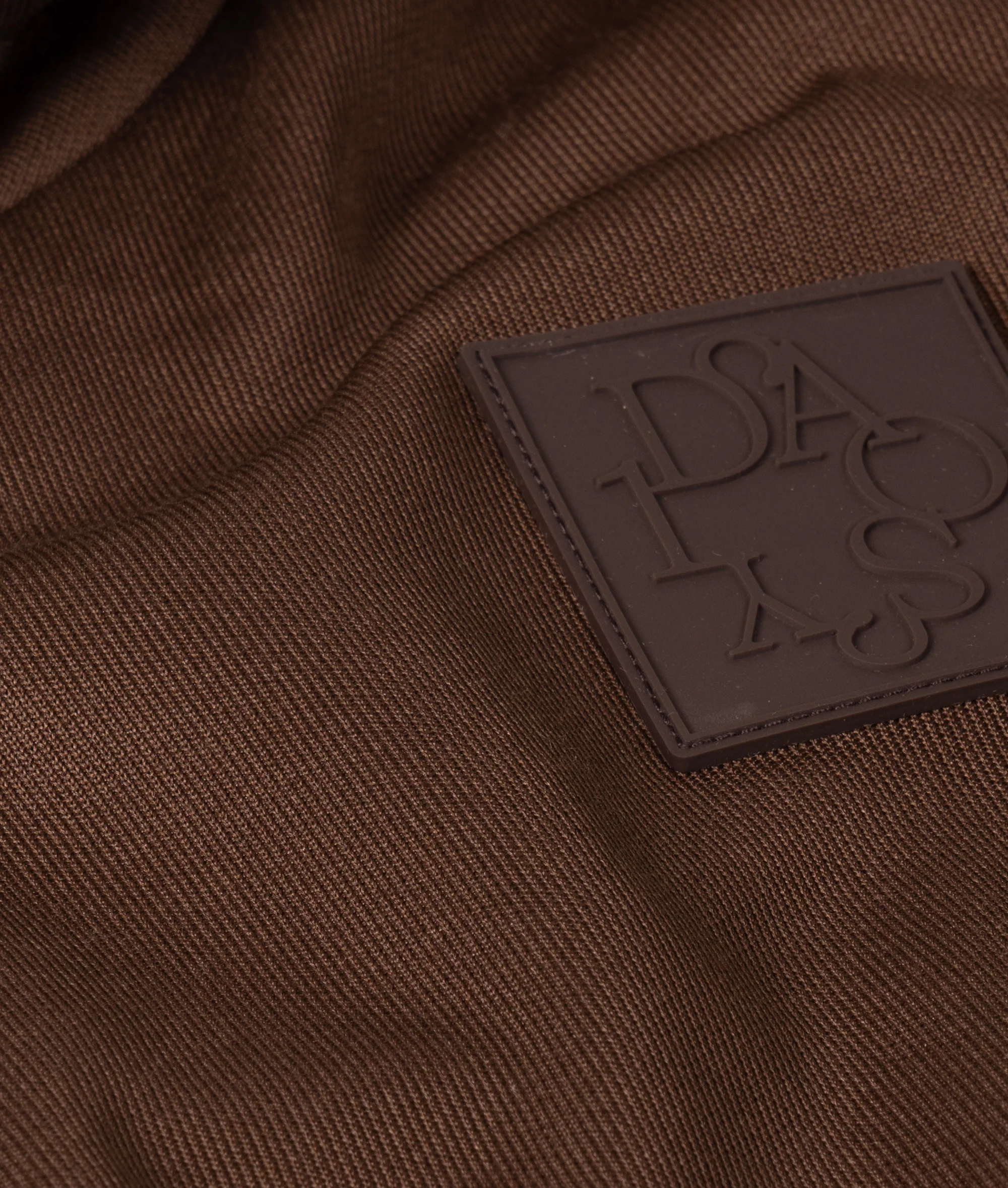 belted zip hoodie | dark truffle - Image 9