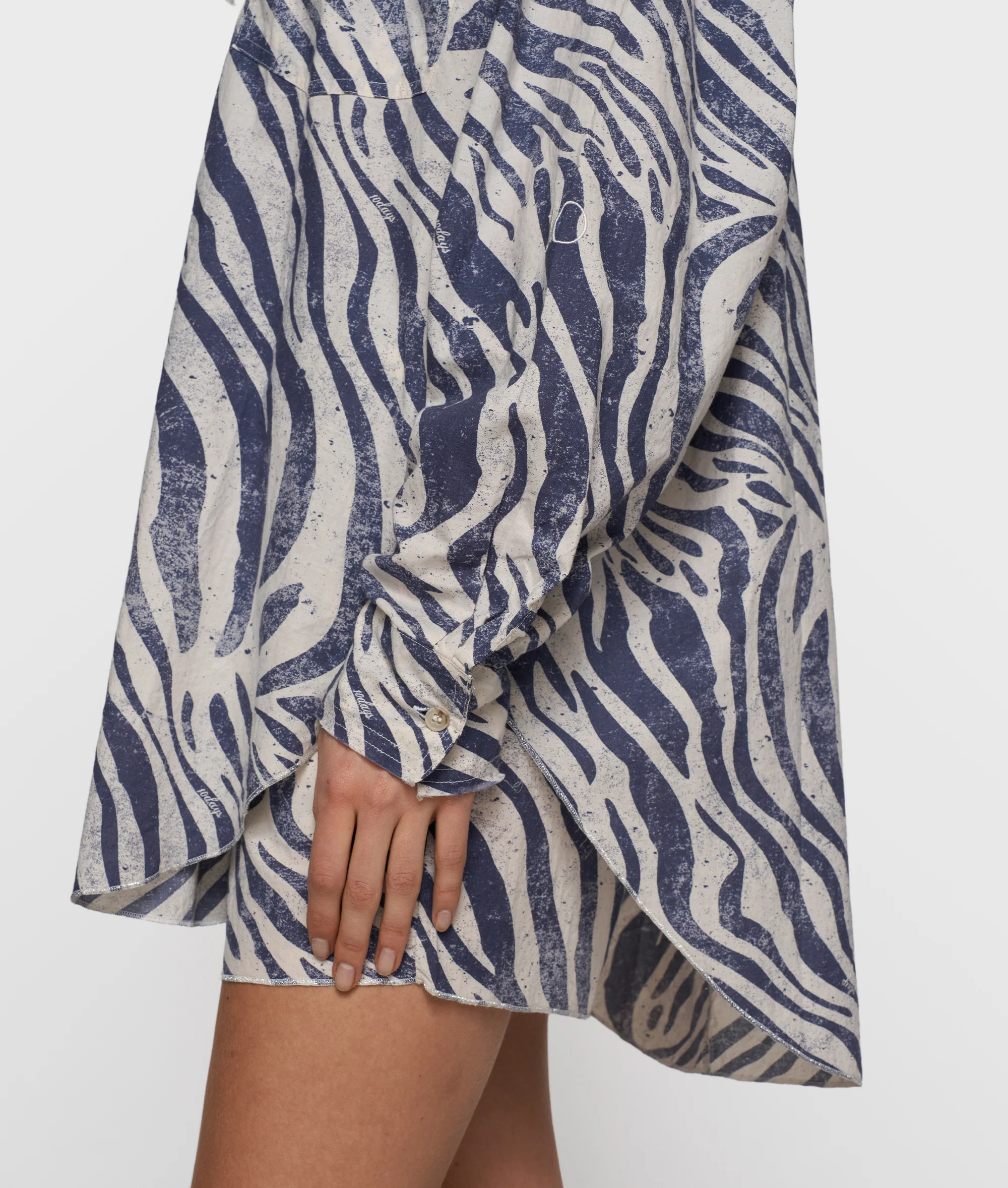 blouse zebra voile | light vanilla - Image 2