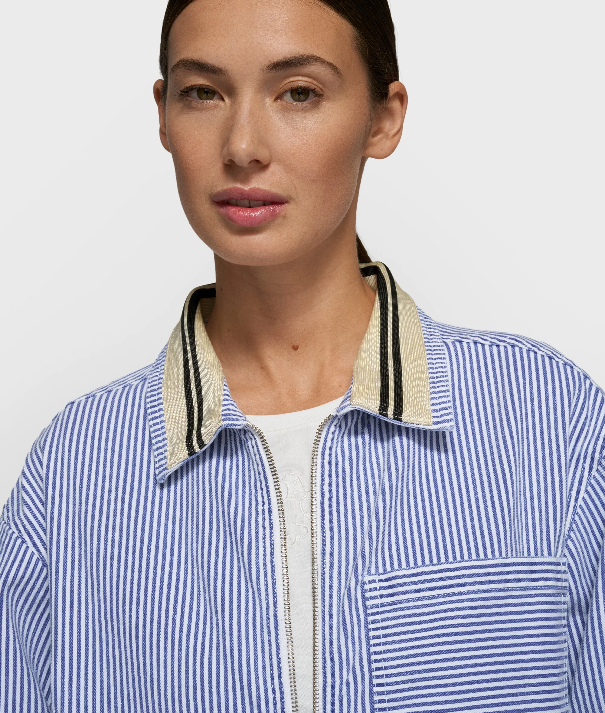 boiler jumpsuit stripes | white/blue - Image 4