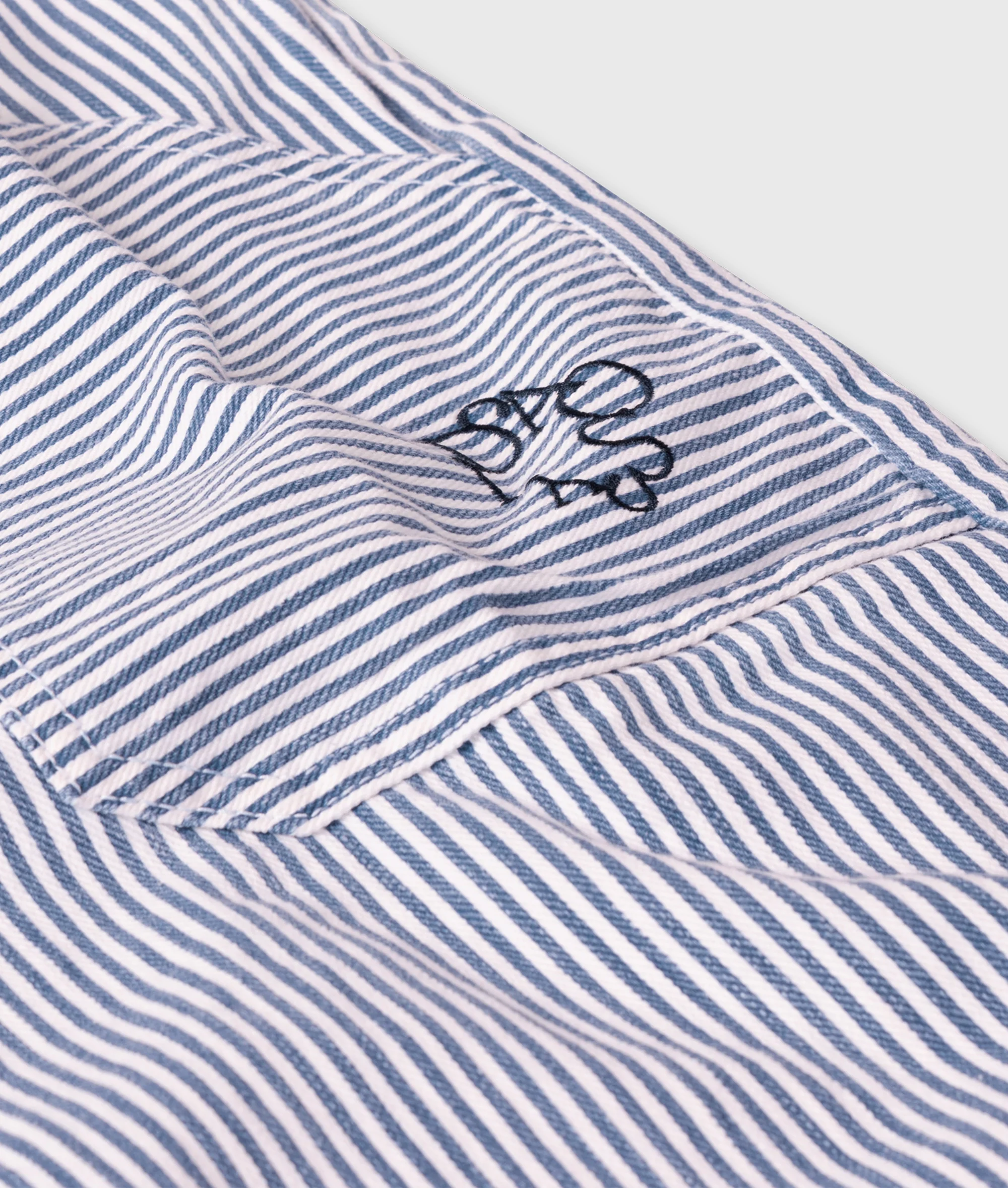 boiler jumpsuit stripes | white/blue - Image 8