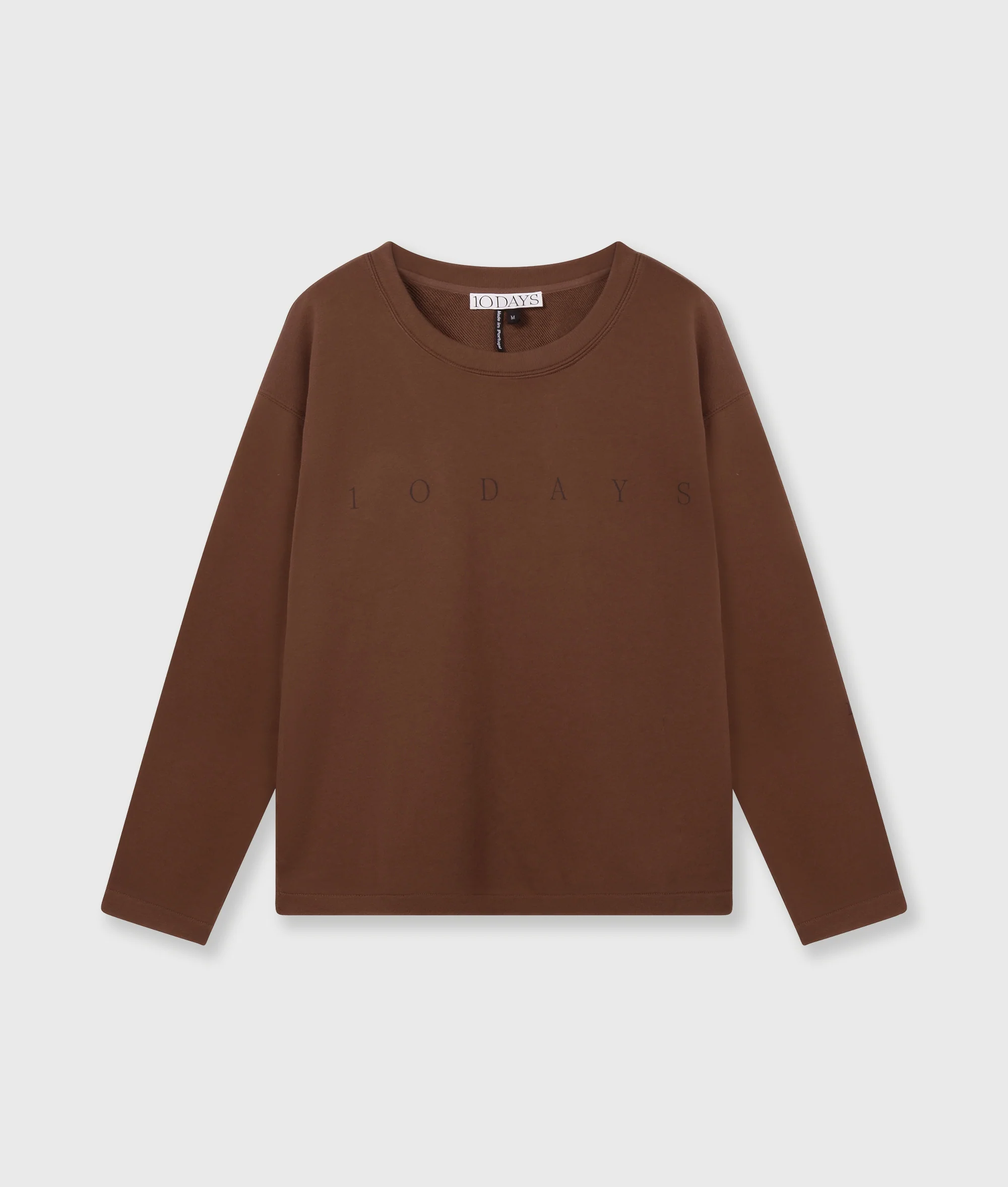clean sweater logo | dark truffle - Image 6