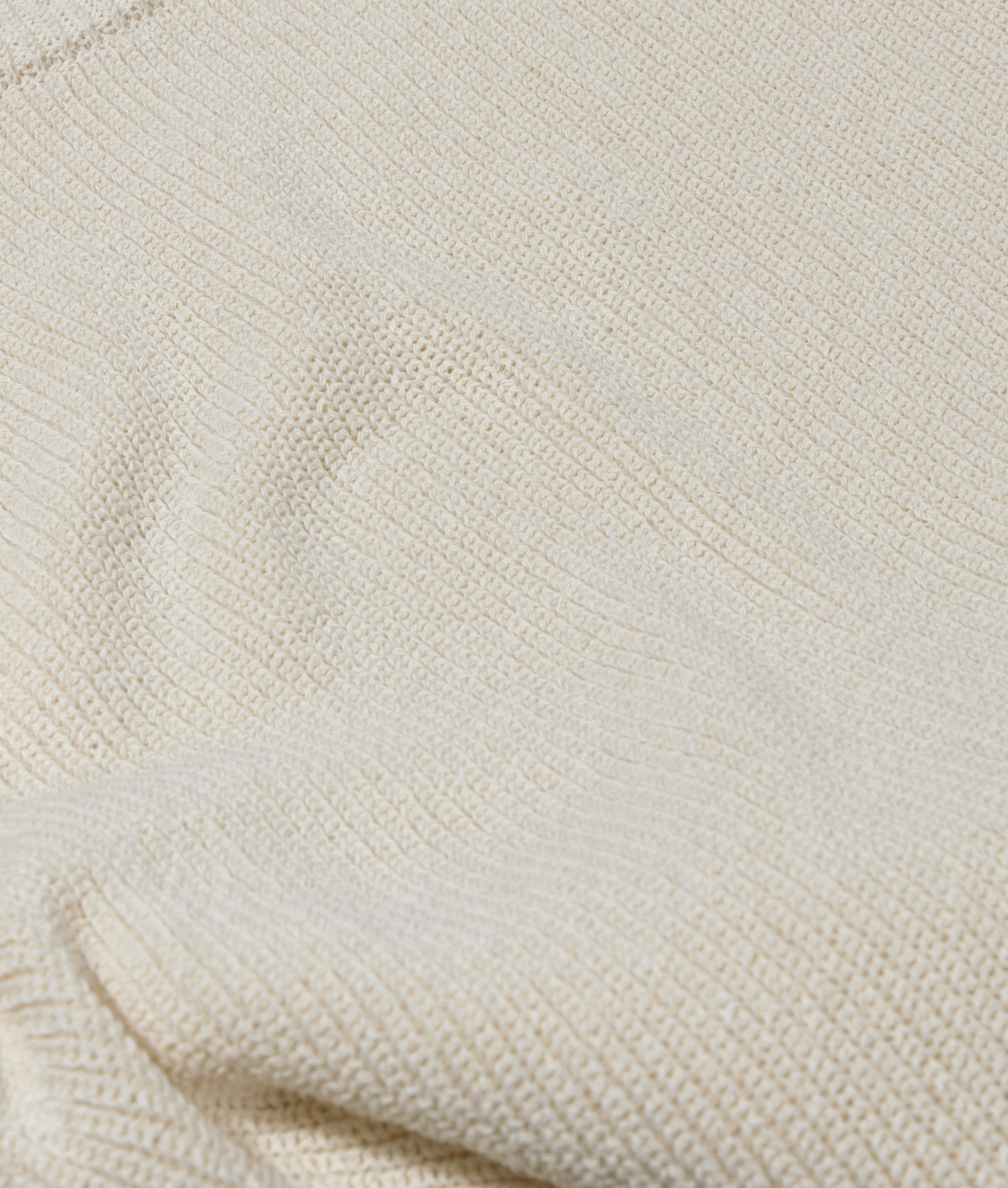 cotton knit top | soft vanilla - Image 7