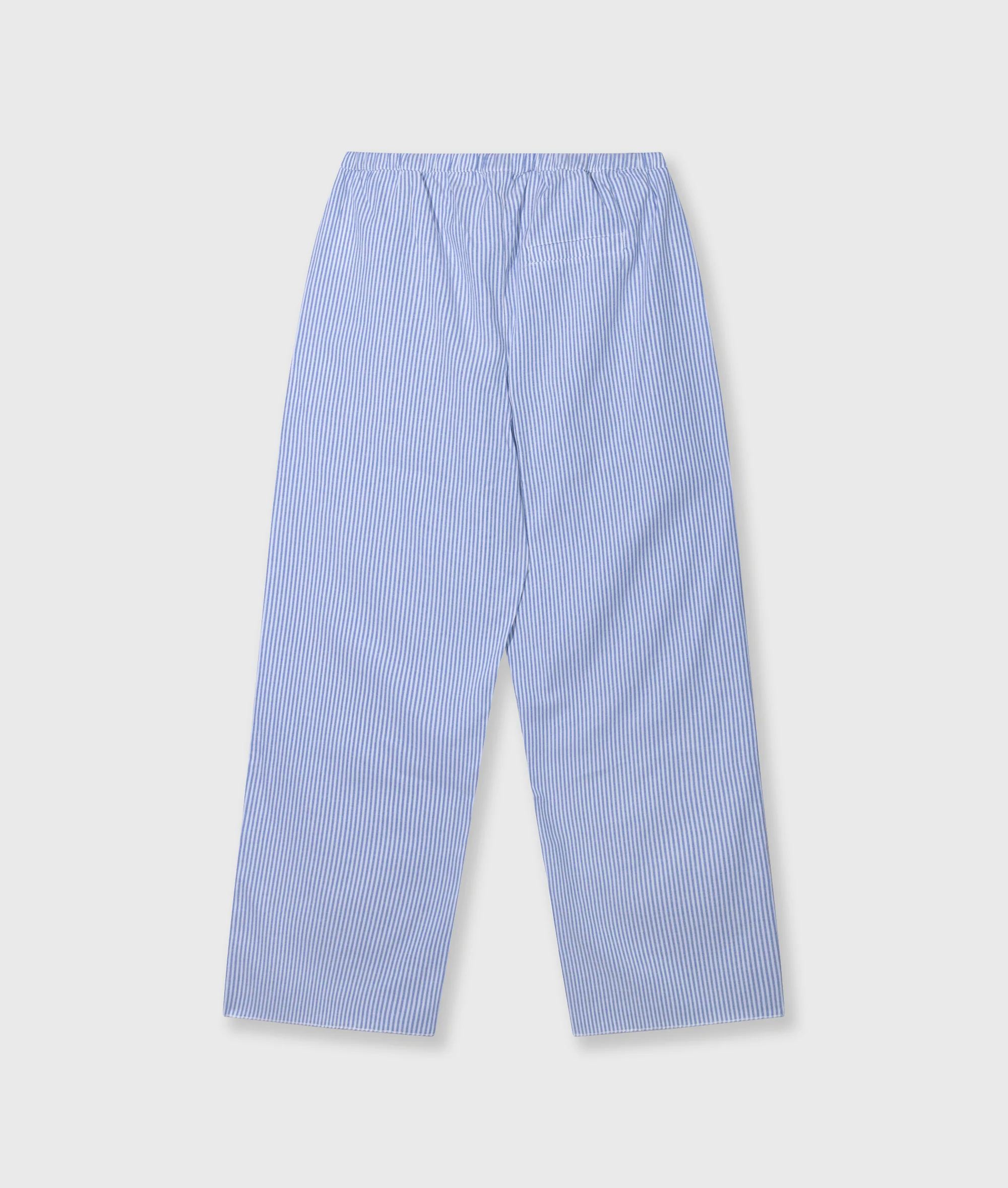 cotton pants stripes | white/steel blue - Image 6
