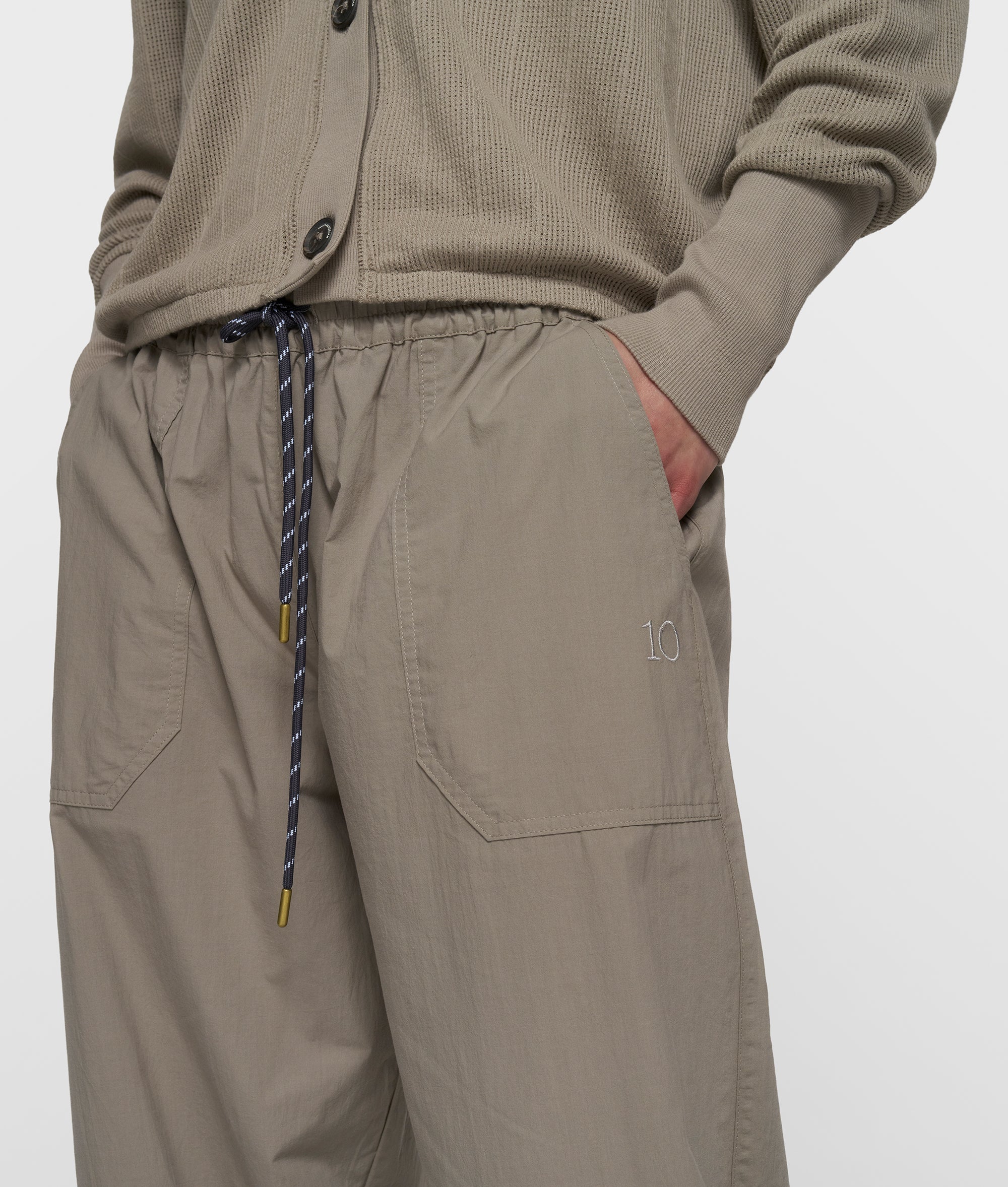 crinkle jogger | fog - Image 4