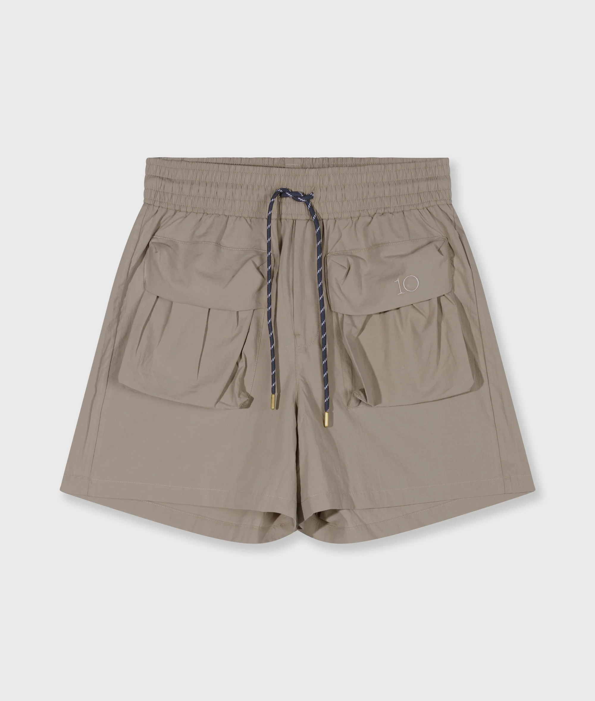 crinkle utility shorts | fog - Image 5