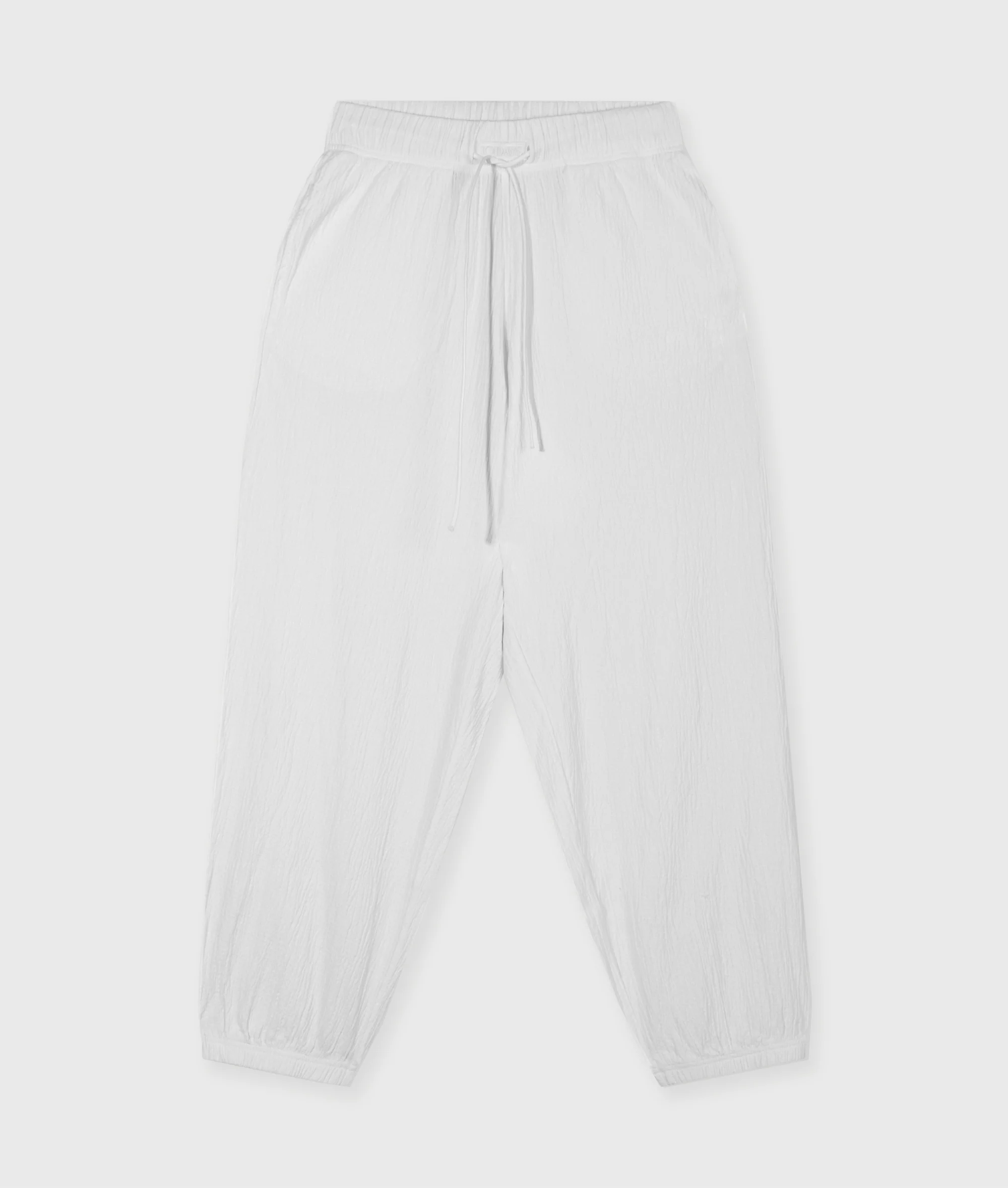 cropped easy jogger | ecru - Image 5