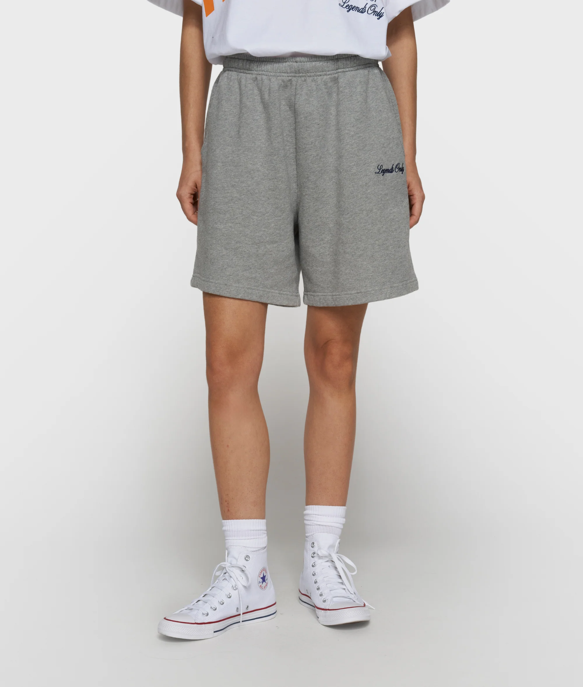 easy short | light grey melee - Image 4