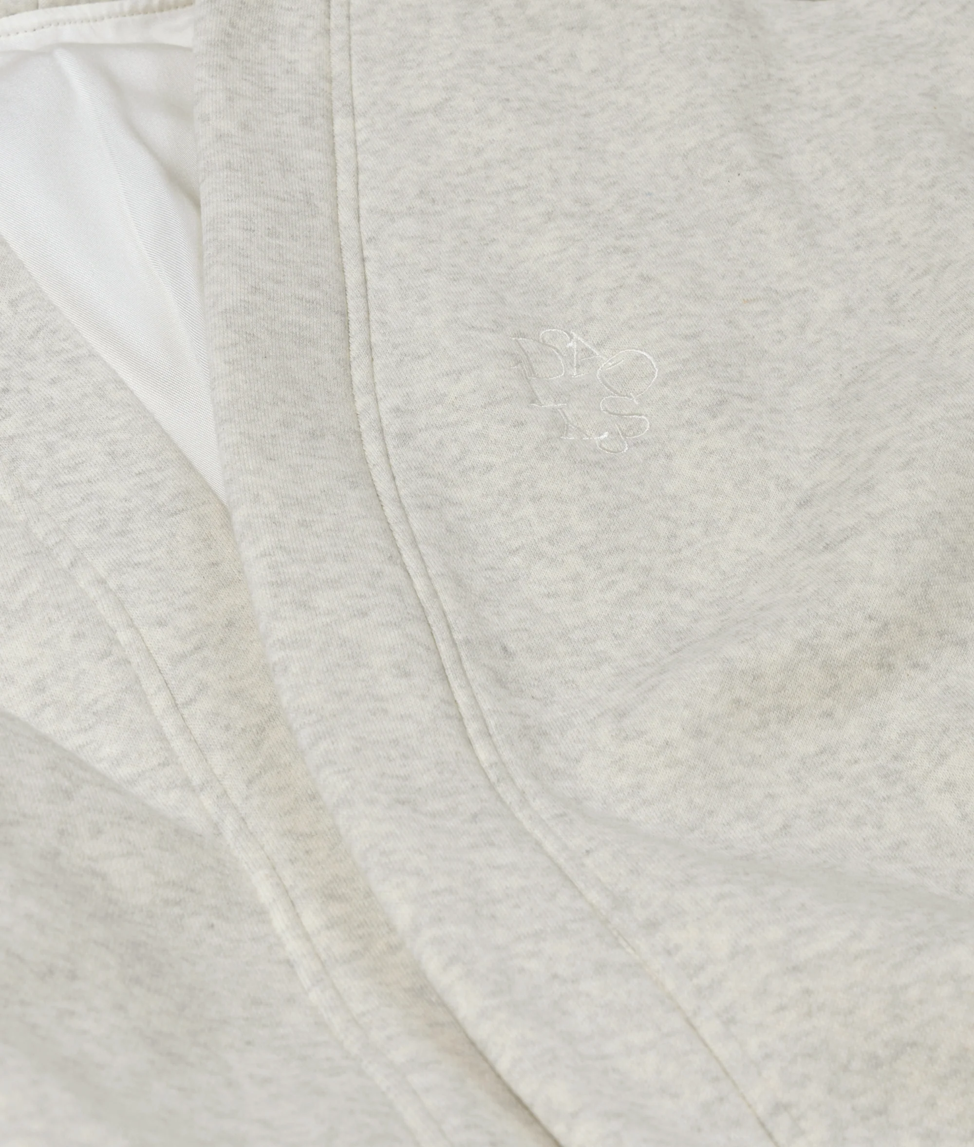 fleece bomber | soft white melee - Image 12