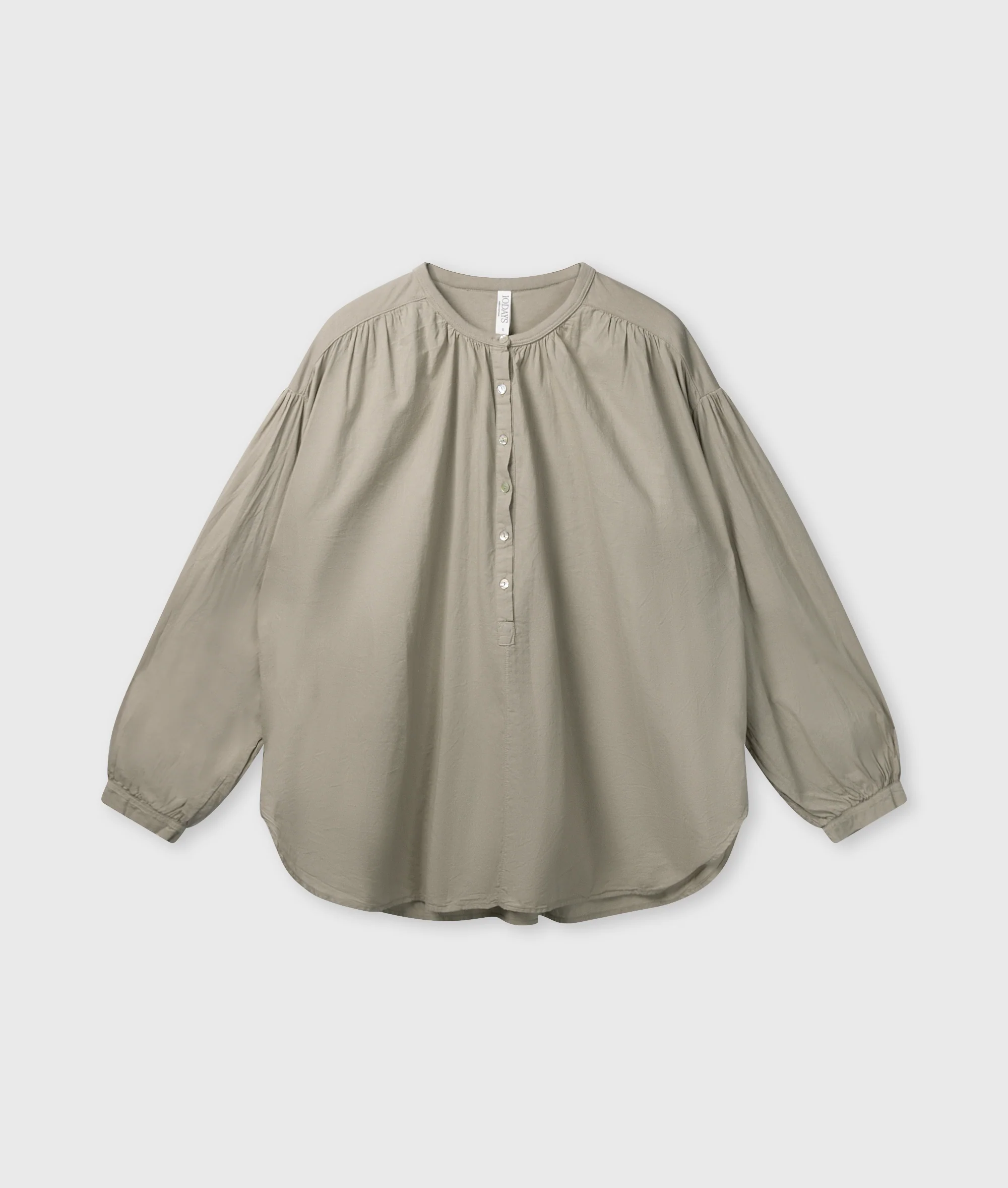 flowy blouse | fog - Image 5
