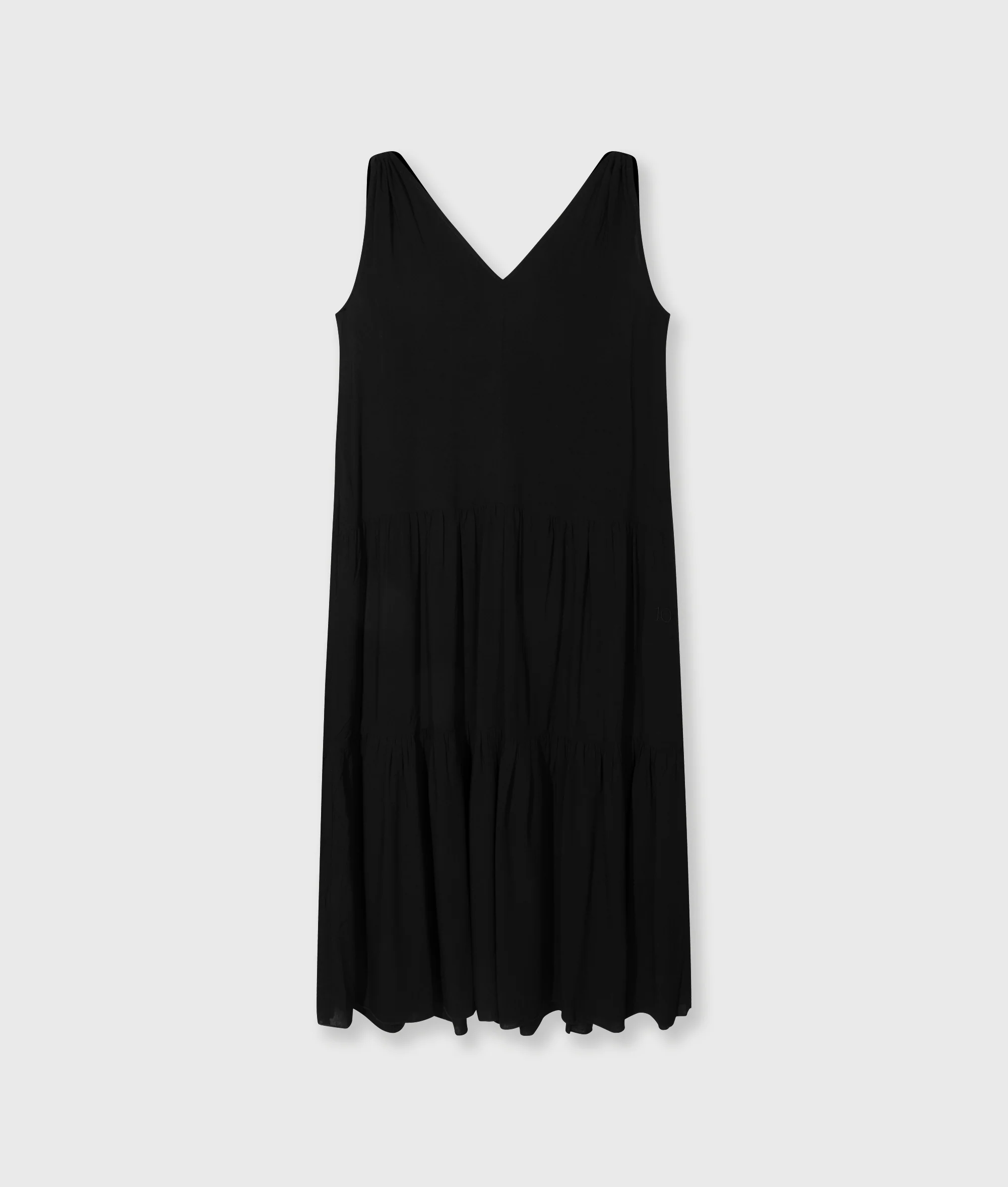 flowy maxi dress | black - Image 5