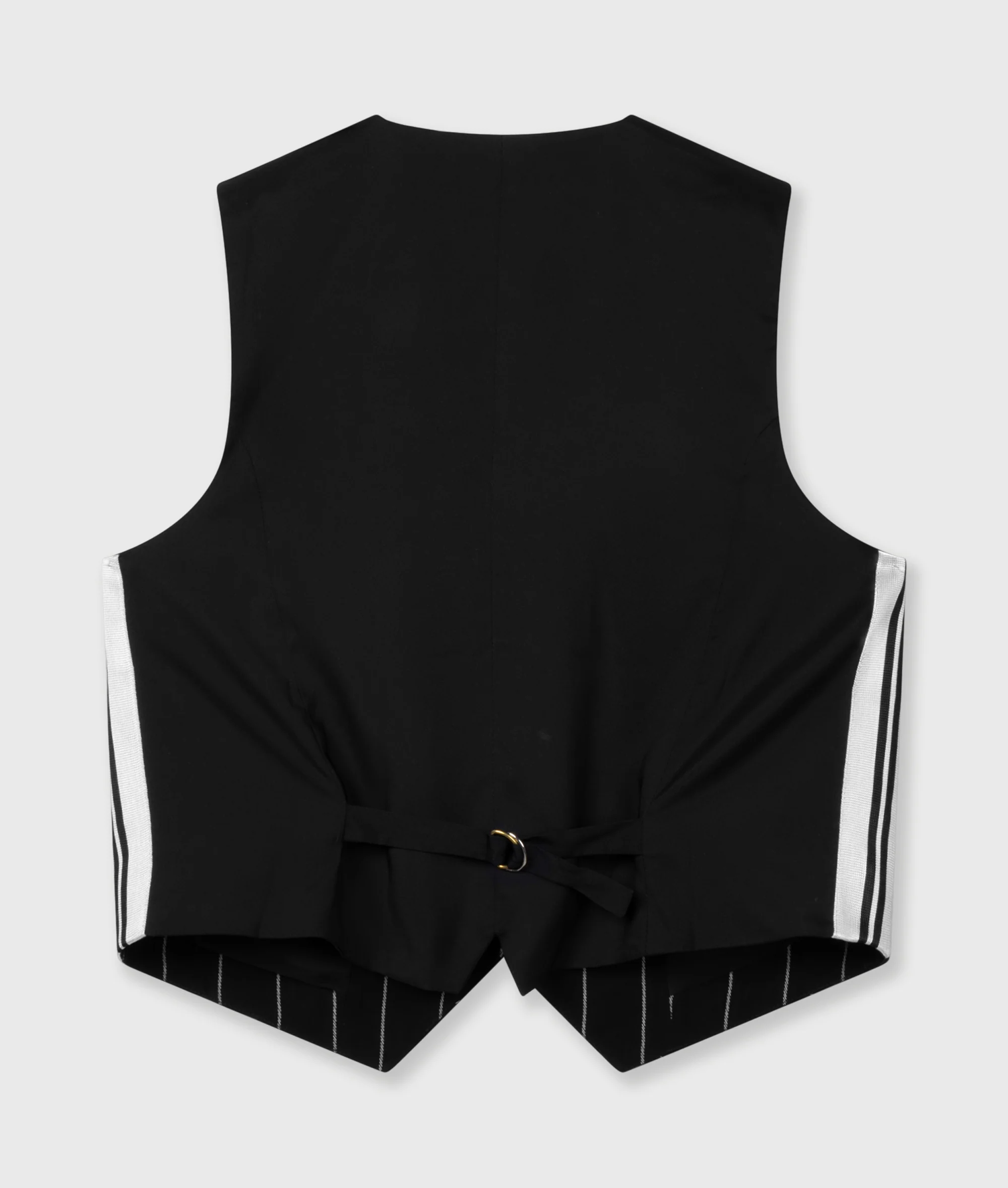 gilet pinstripe | black - Image 7
