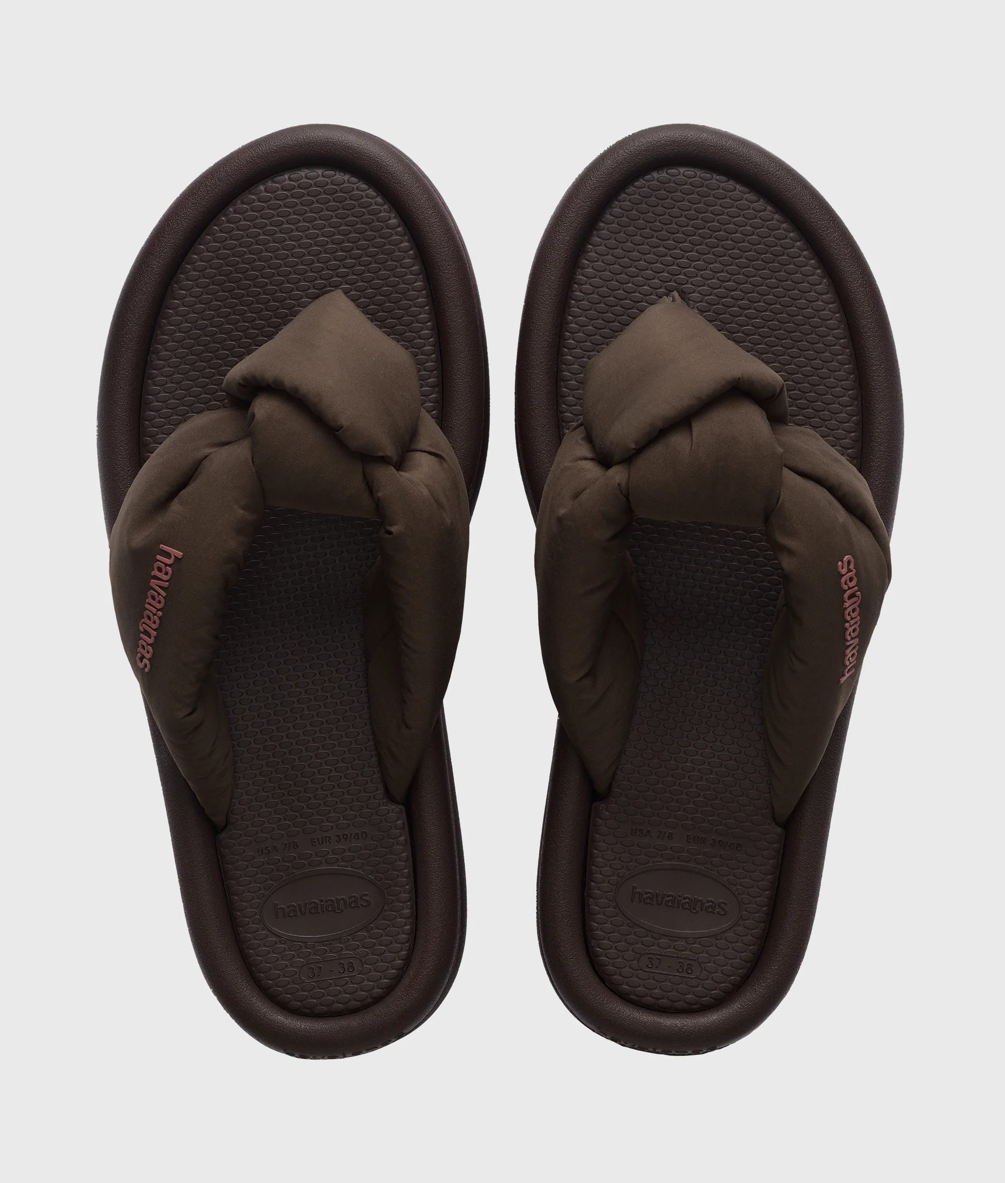 HAVAIANAS OVER PUFFED UP | dark truffle