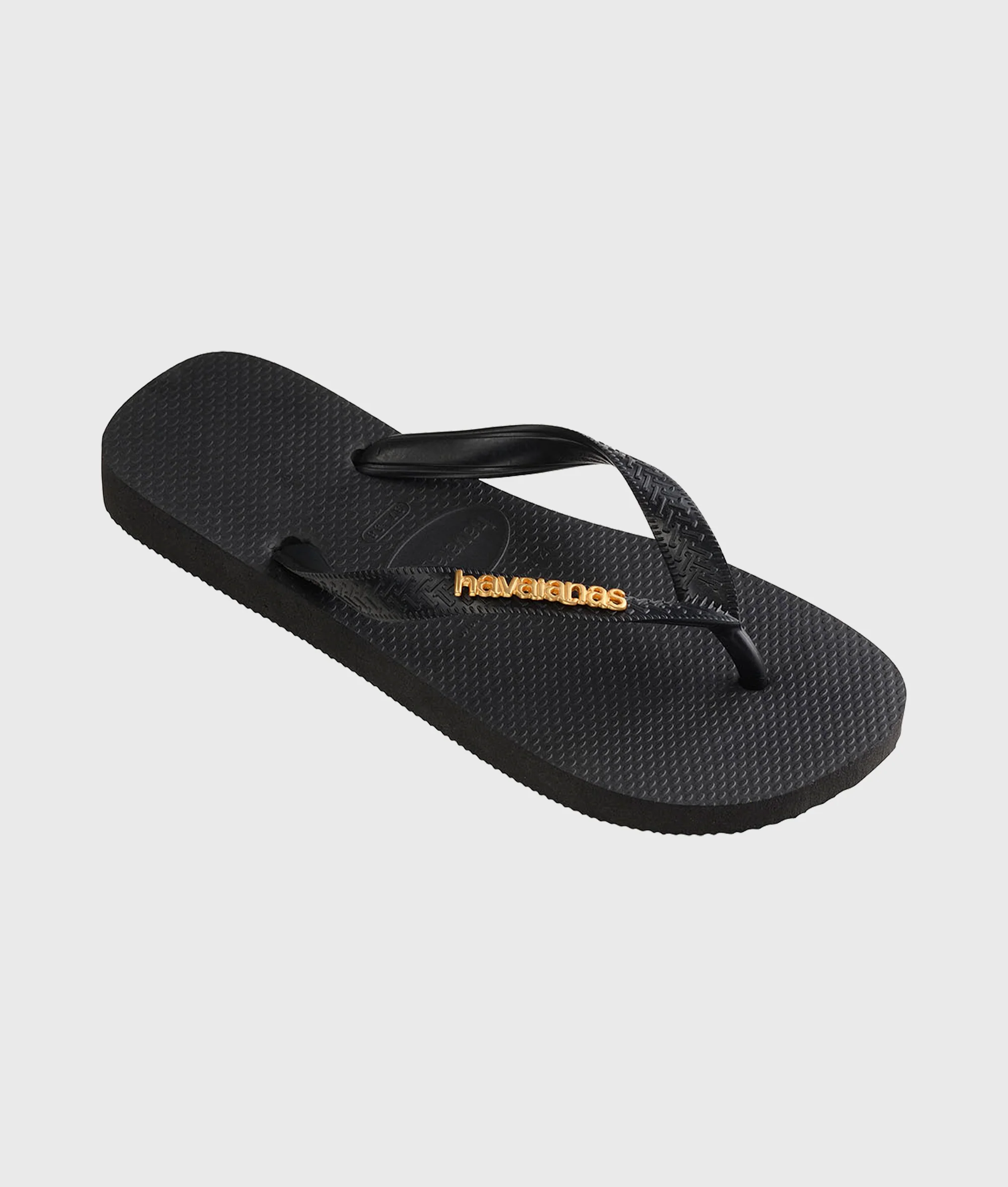 HAVAIANAS TOP LOGO METALLIC | black - Image 2
