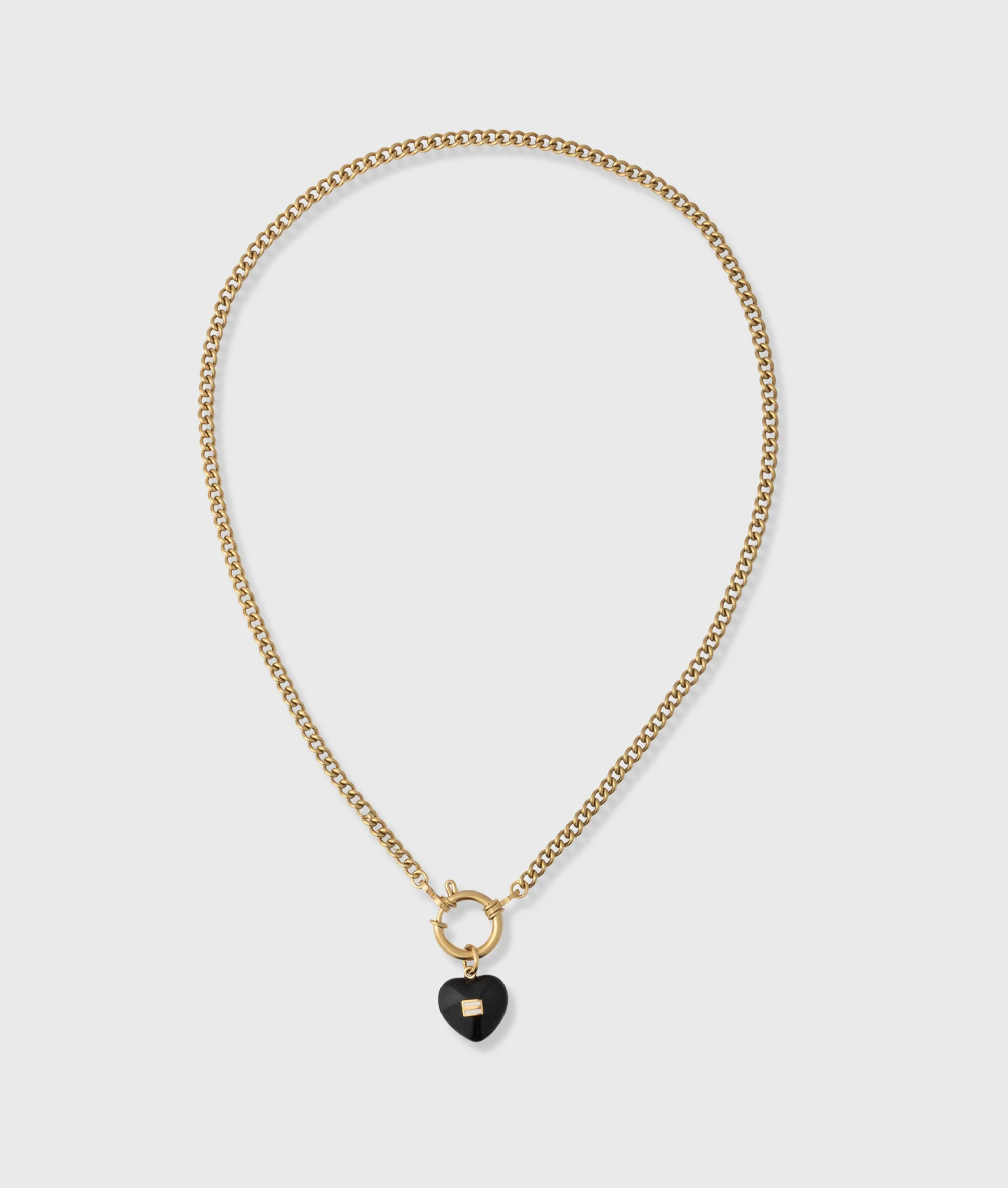 heart charm | black - Image 4