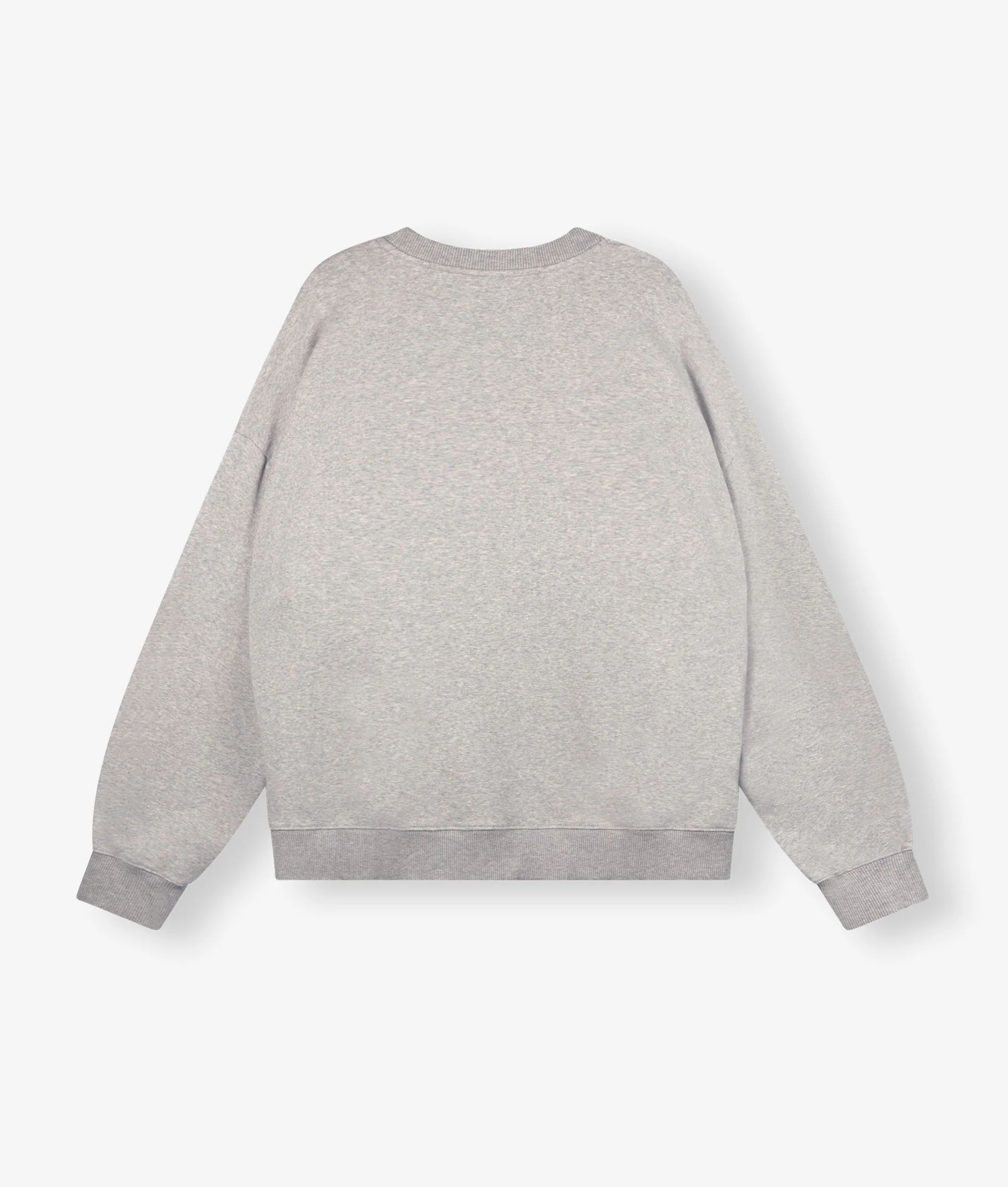 Human fleece sweater | light grey melee - Image 6