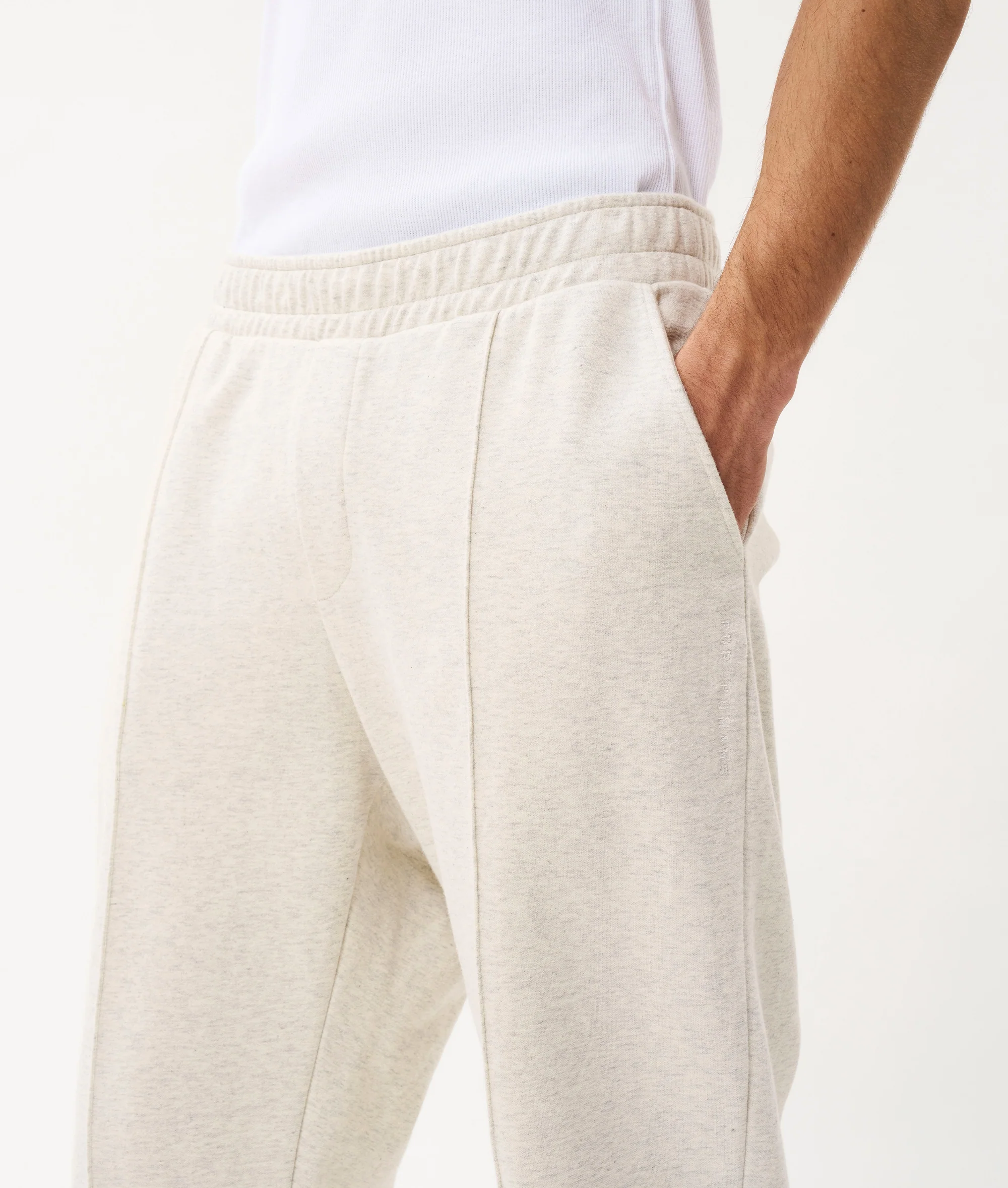 Igor jersey pants | soft white melee - Image 4