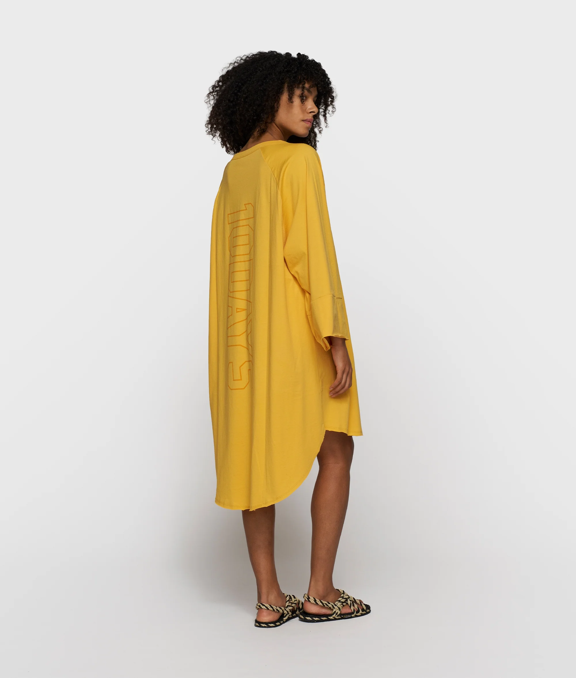 jersey logo dress | mango - Image 2