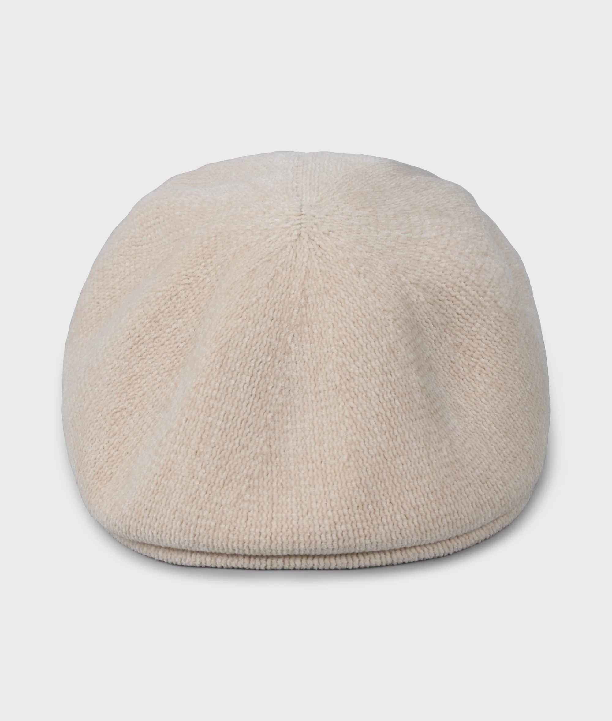 knit flat cap | pearl - Image 3