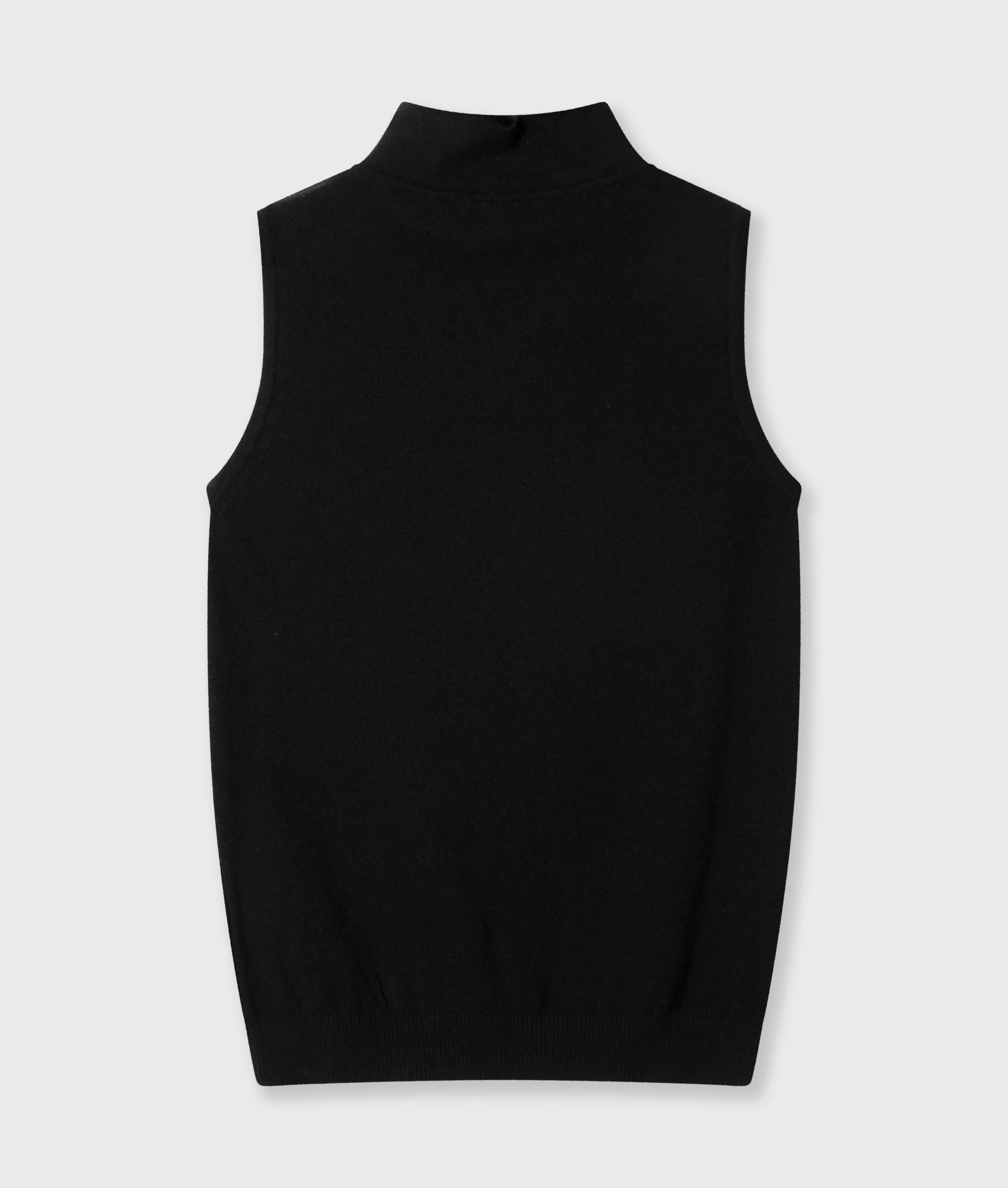 knit singlet | black - Image 7