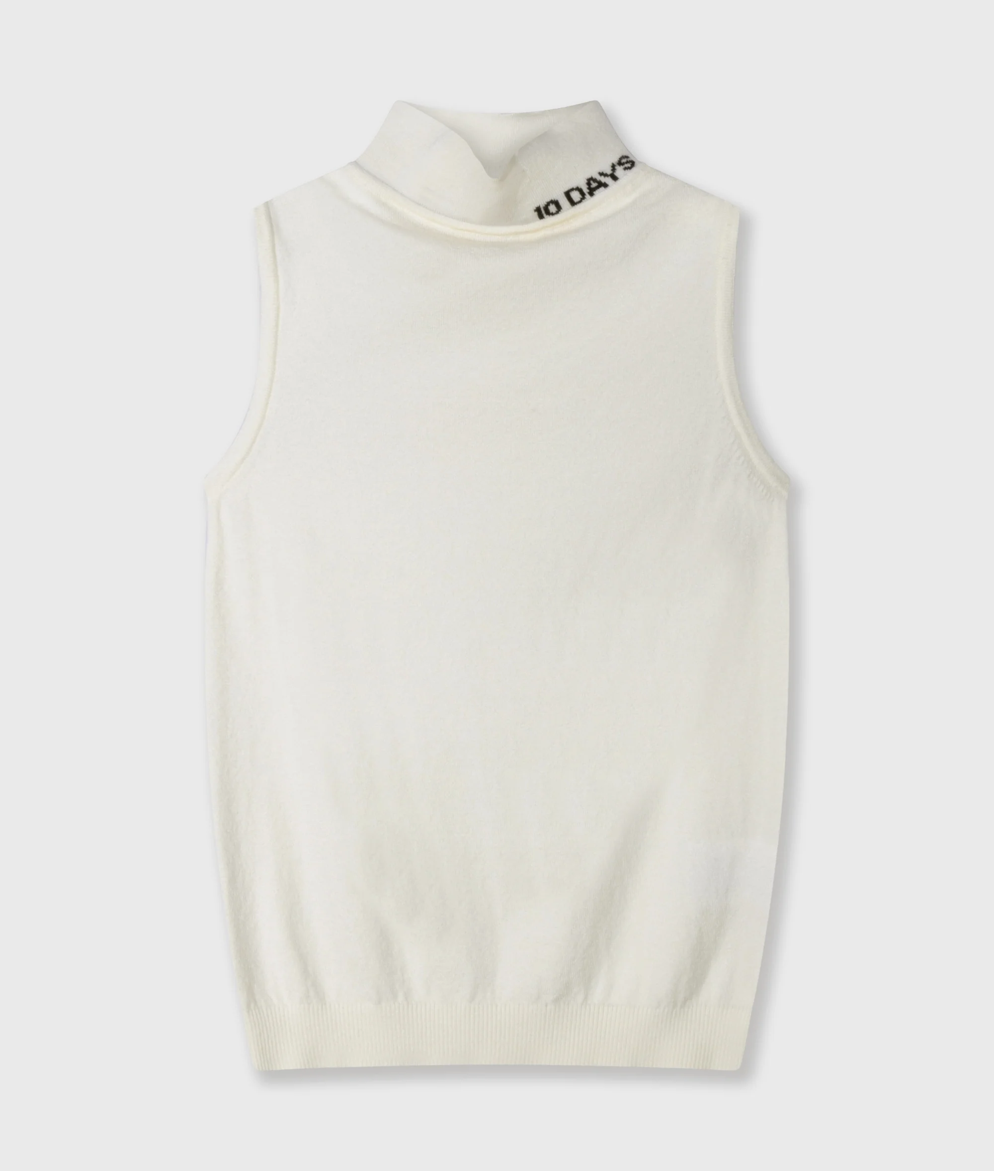 knit singlet | ecru - Image 7