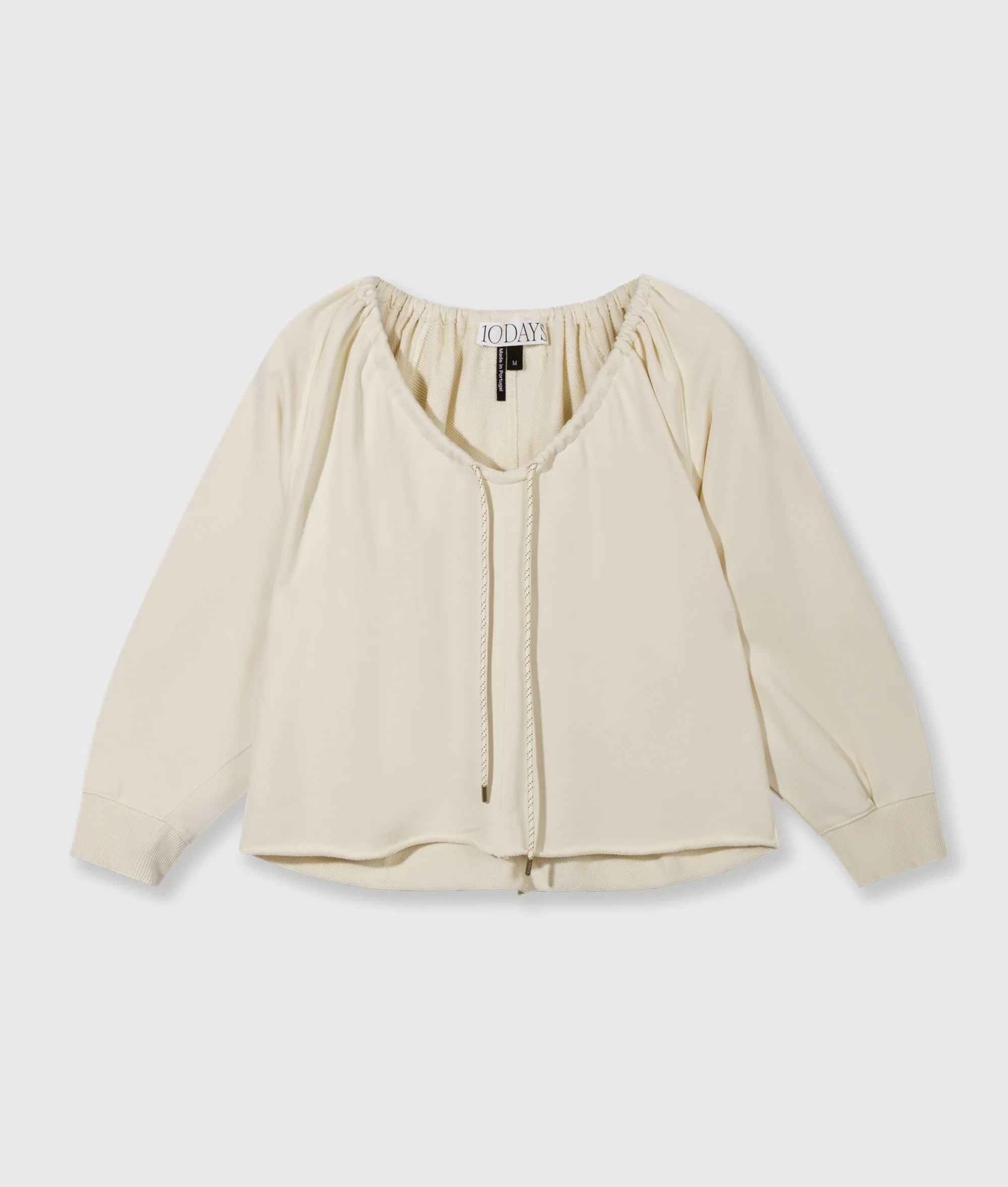 LA sweater gathering | soft vanilla - Image 6
