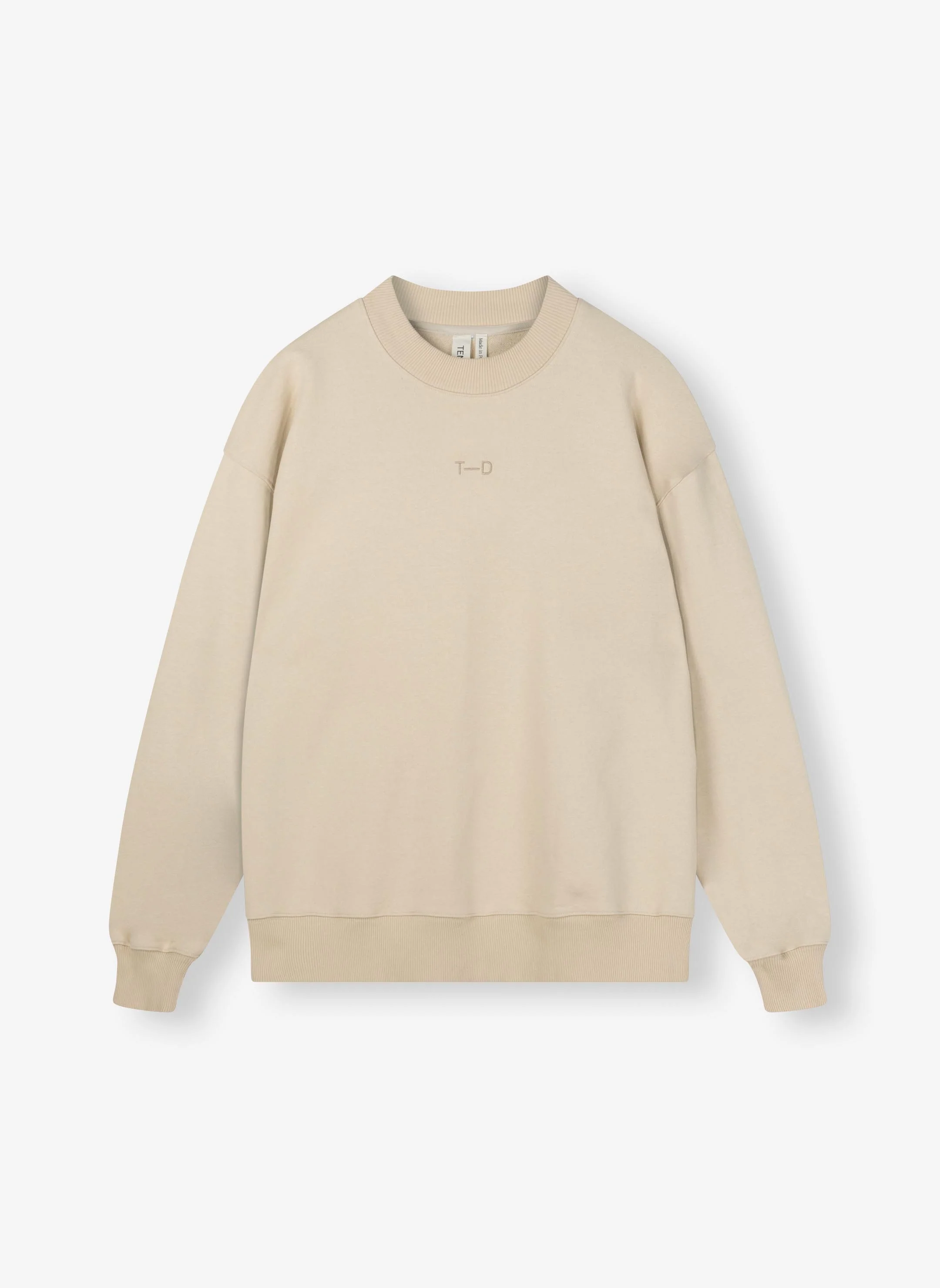 Levi fleece sweater | oat - Image 5