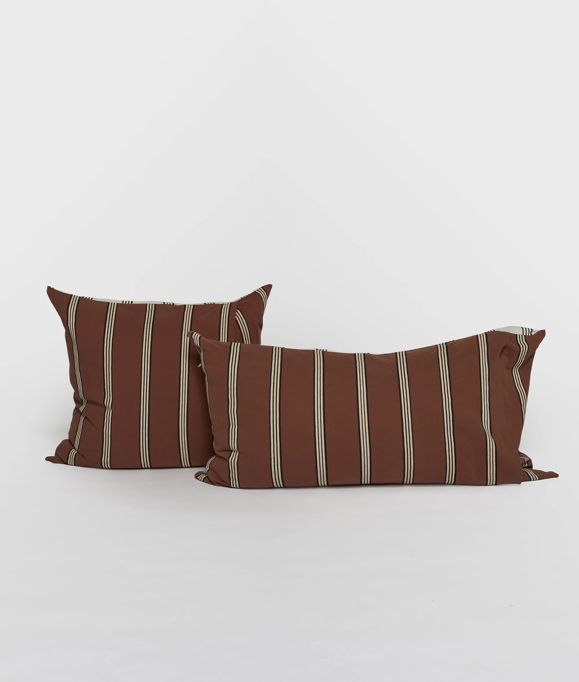 long pillow stripes | soft white melee - Image 4