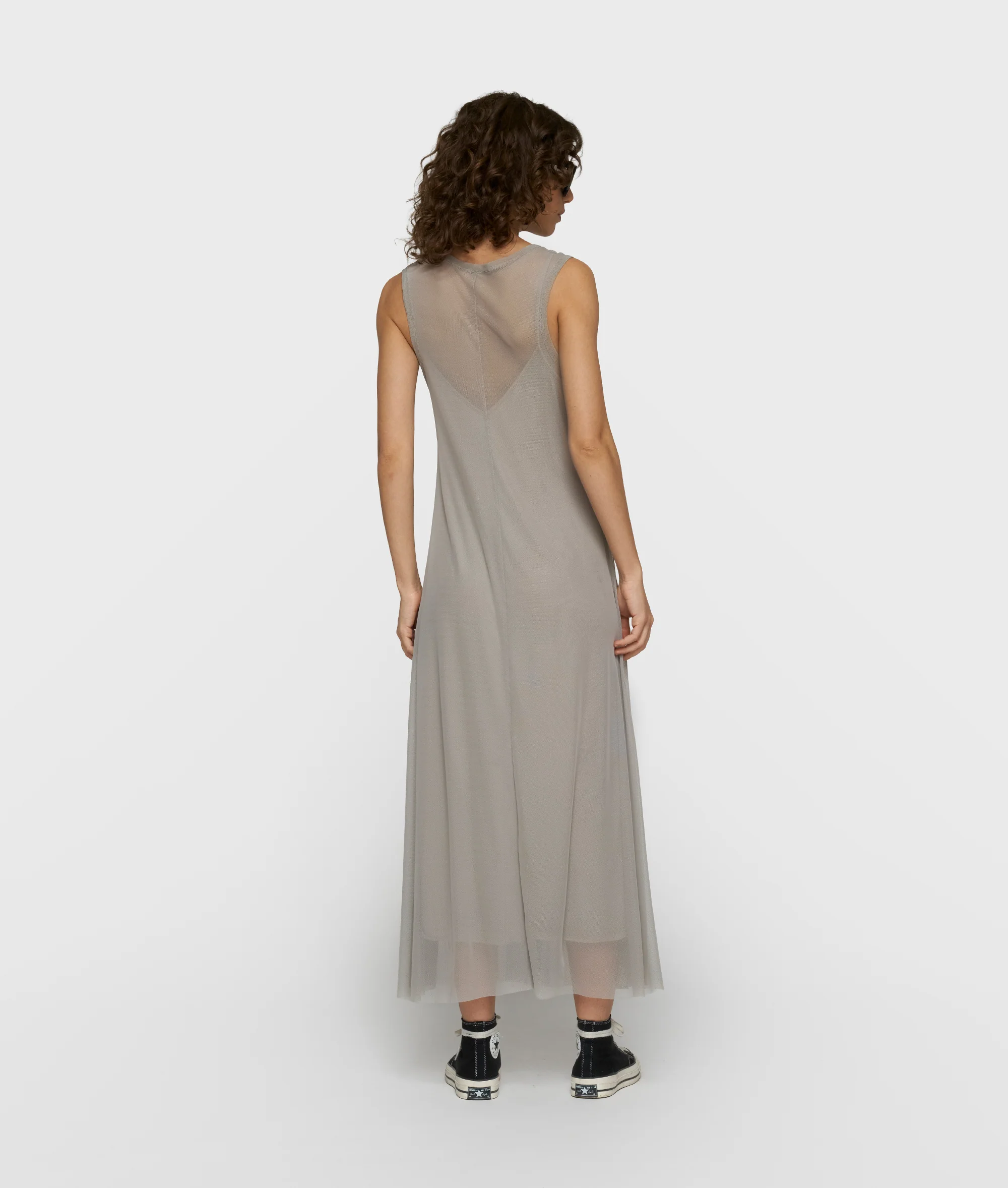 mesh dress | fog - Image 3