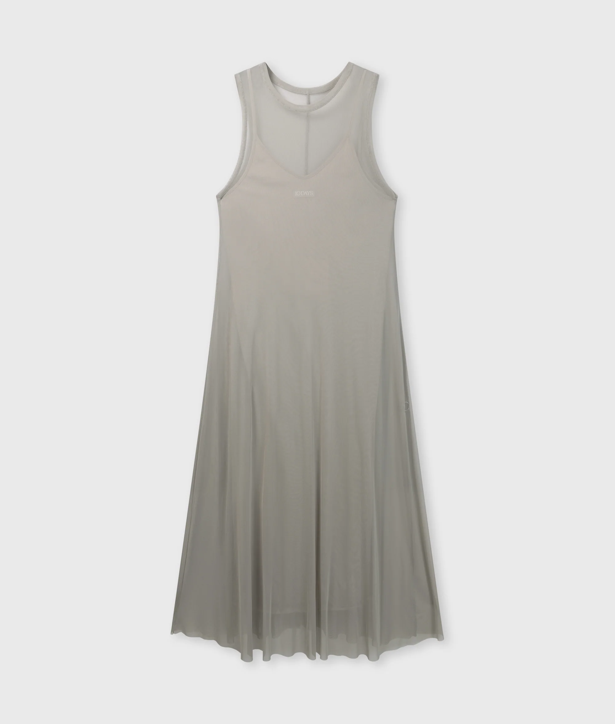 mesh dress | fog - Image 5
