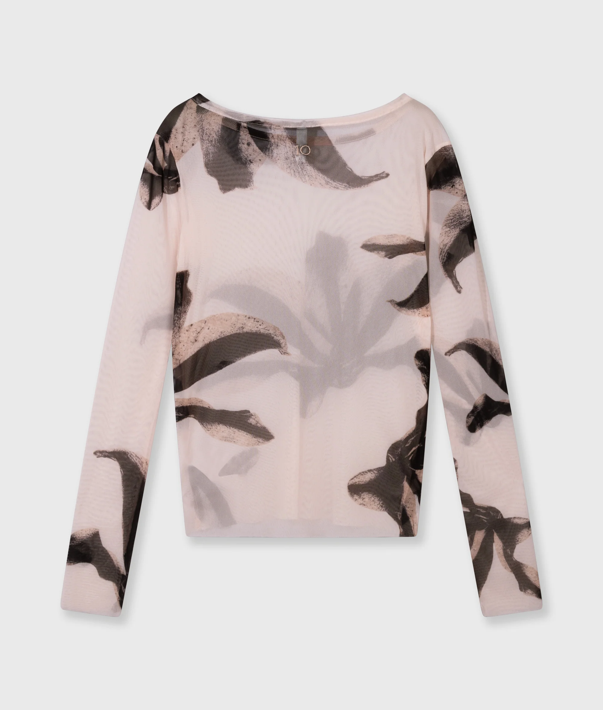 mesh long sleeve flower | powder - Image 6