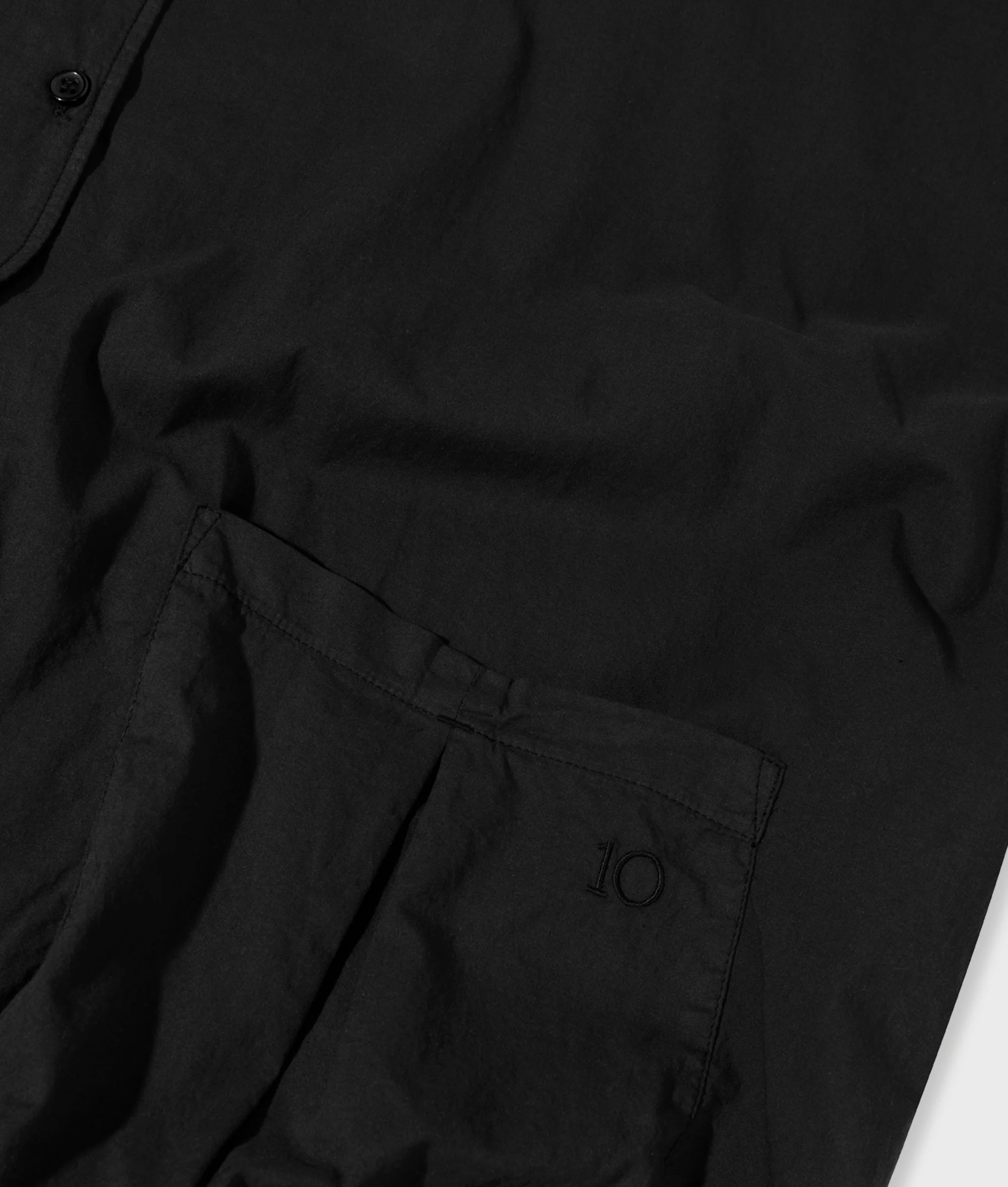 oversized blouse jacket | black - Image 7