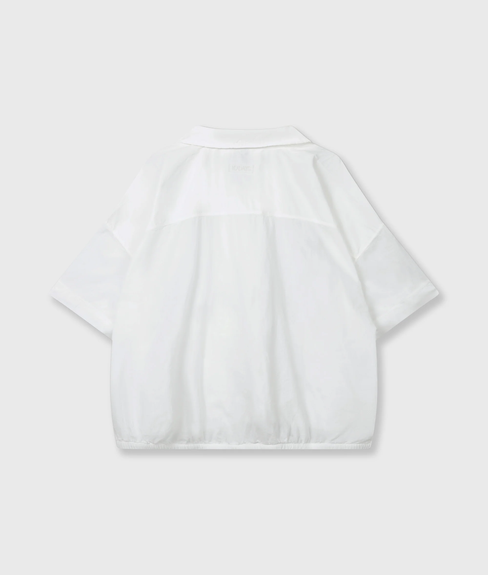 oversized blouse jacket | ecru - Image 7