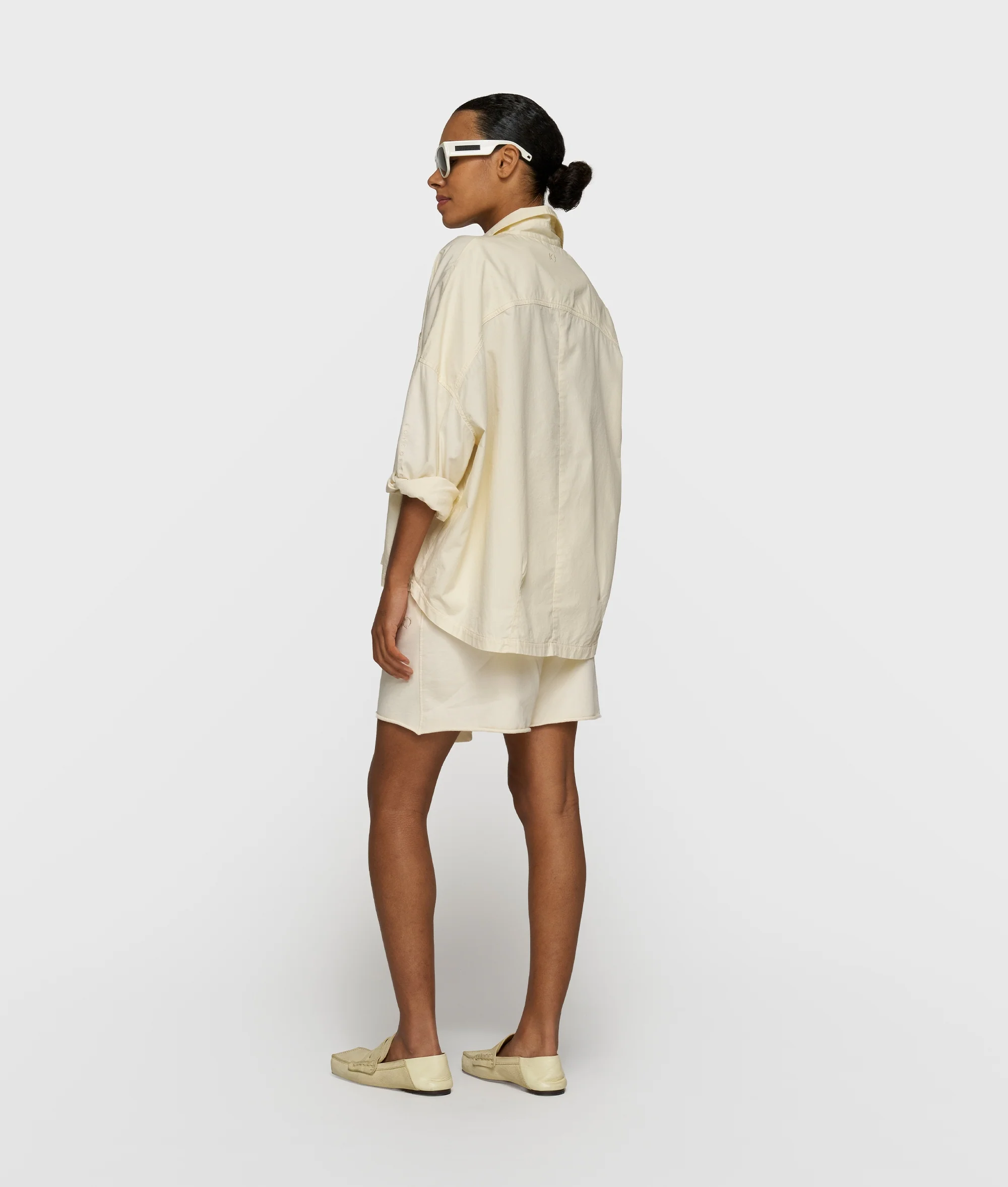 oversized shirt | soft vanilla - Image 4