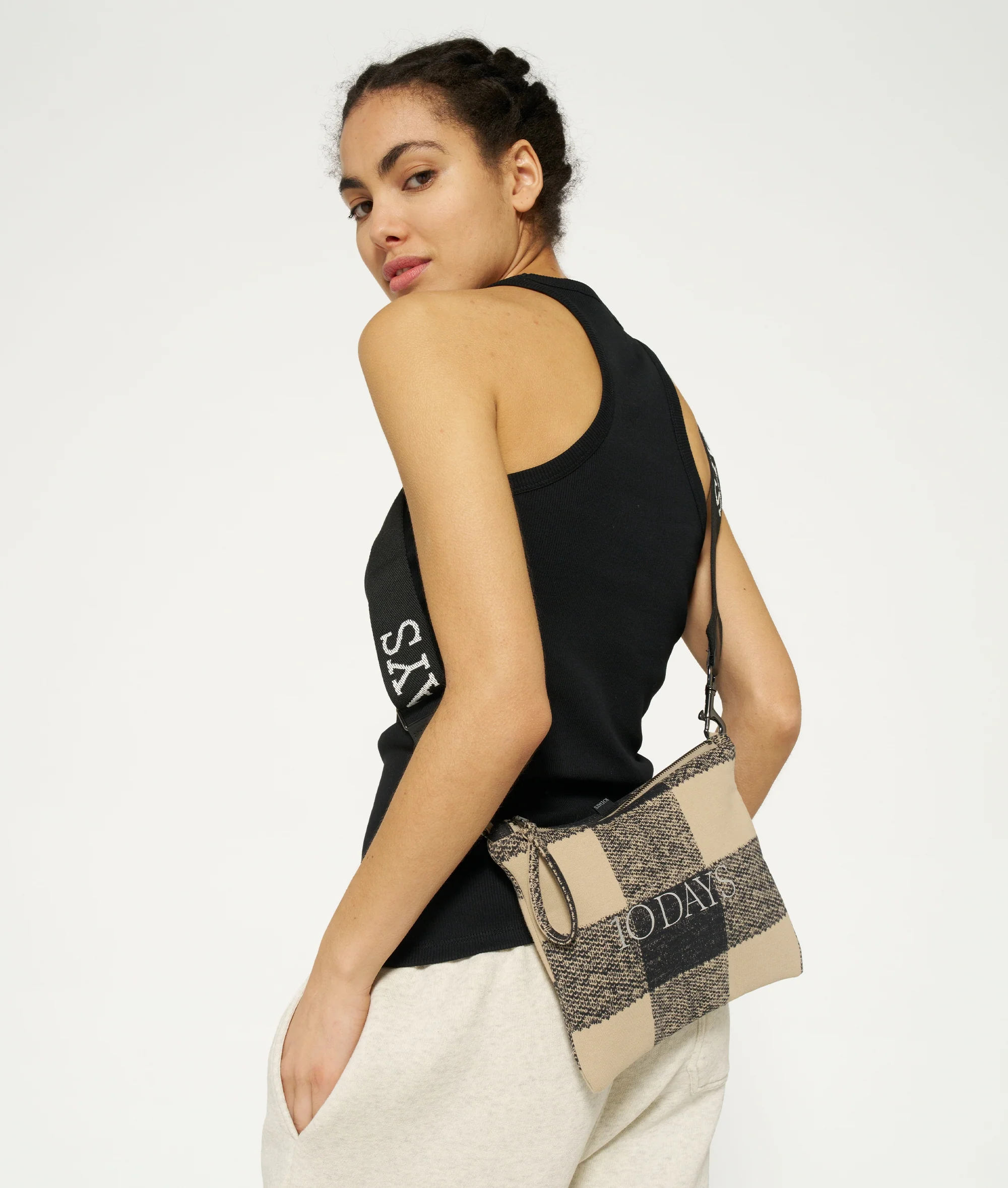 padded pouch fleece | ecru - Image 4