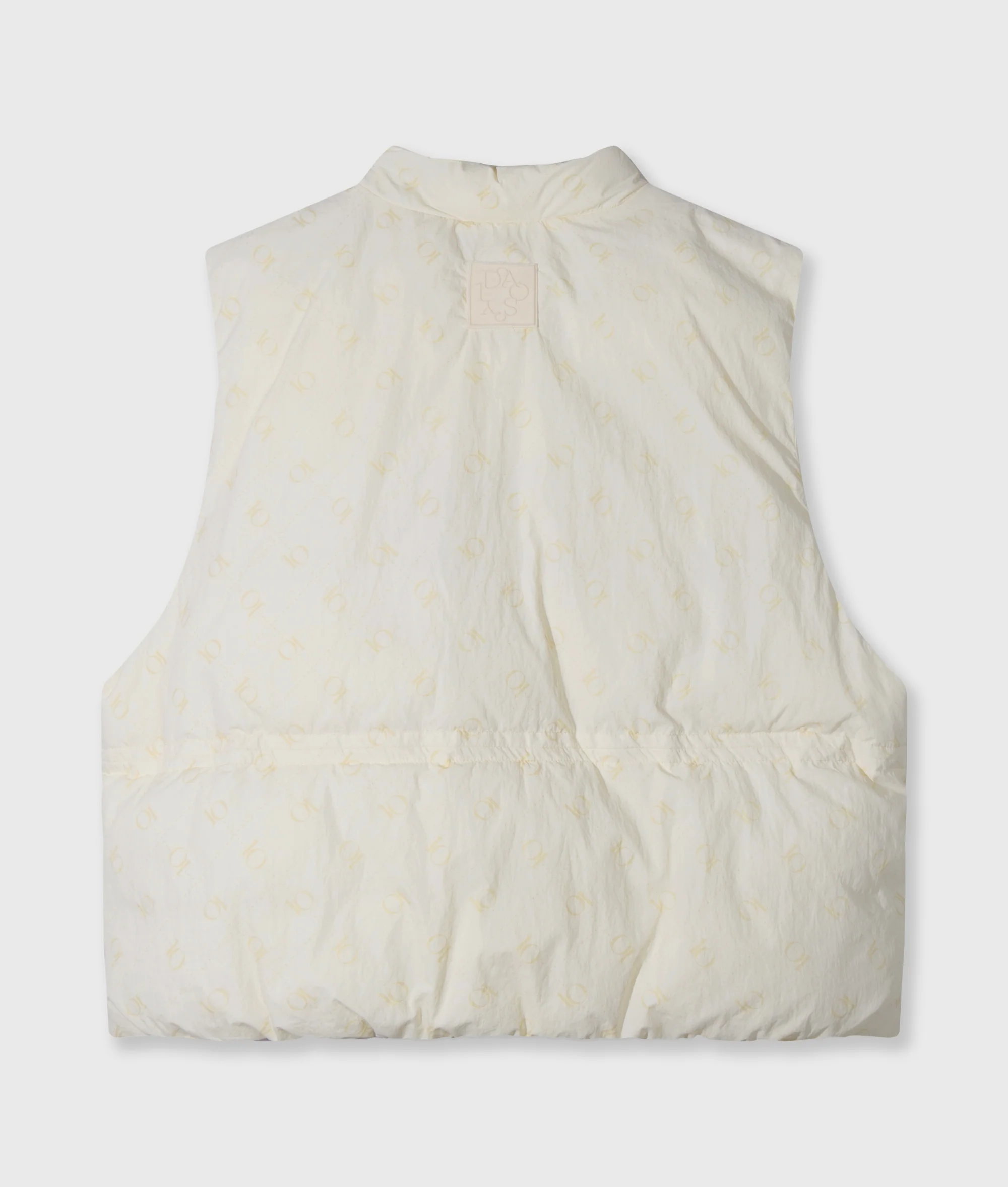 padded vest monogram | pearl - Image 8